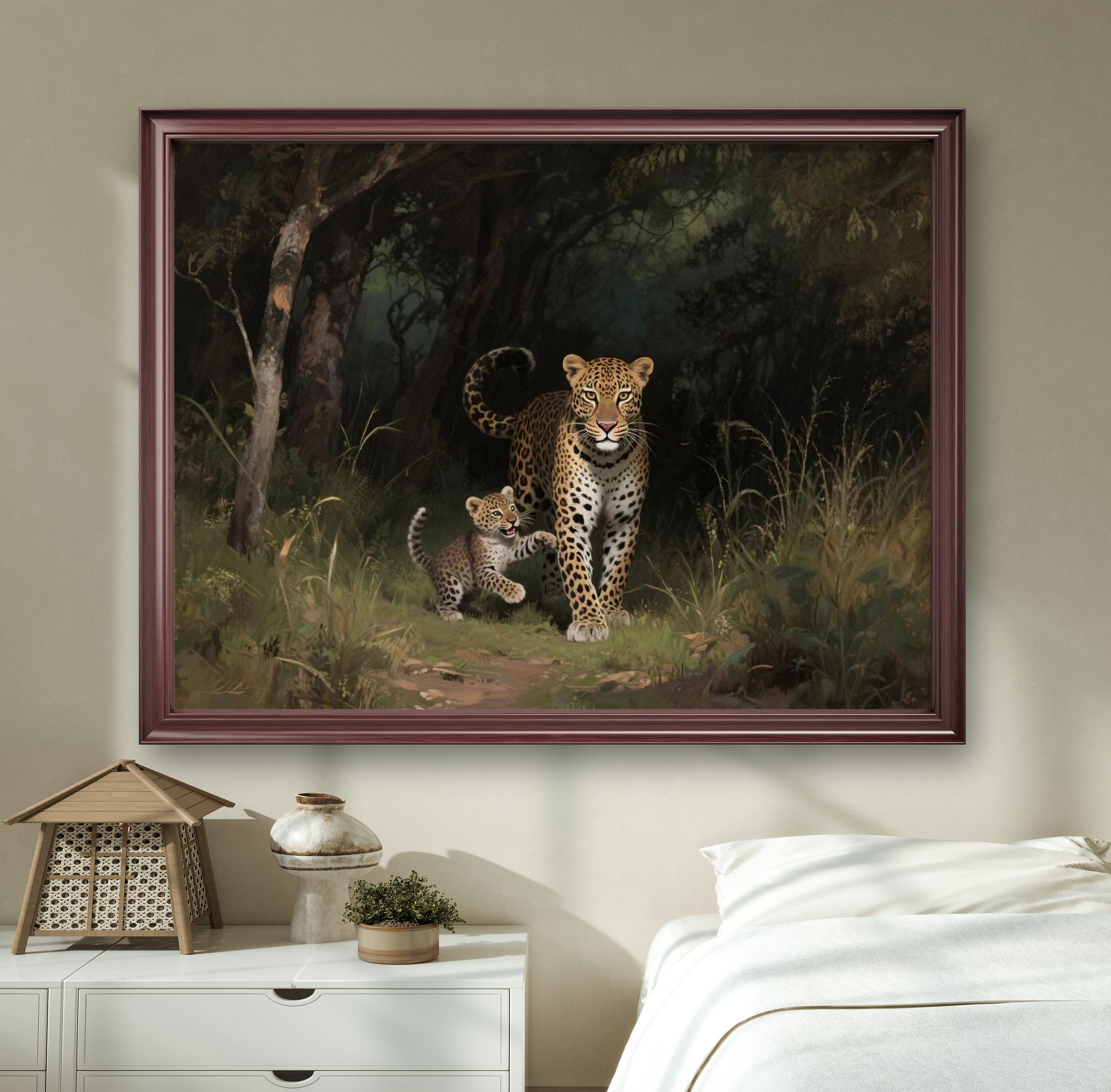 The Allure of Wildlife Oil Paintings: Capturing Nature's Beauty on Canva