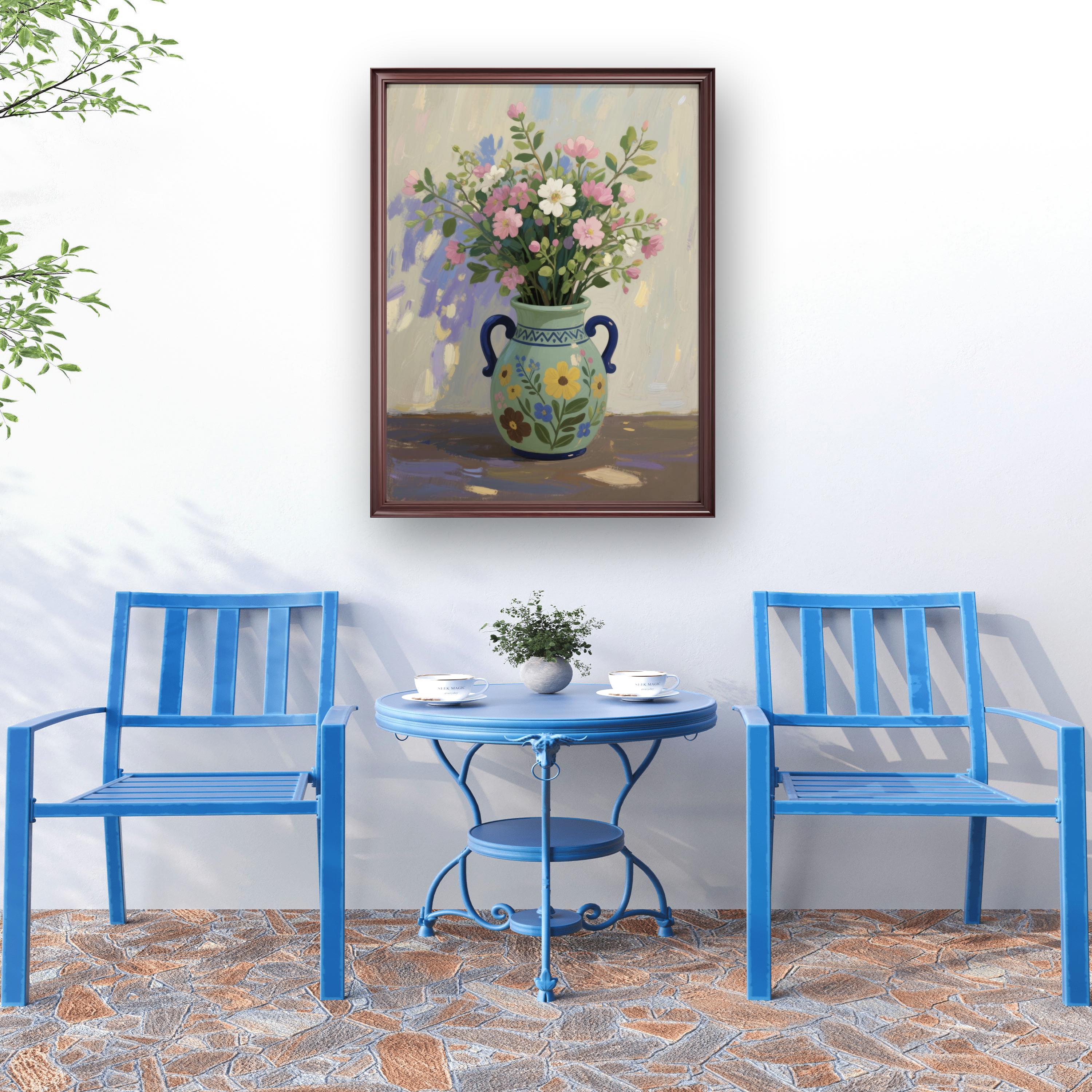 Quiet Beauty of Vase Flowers