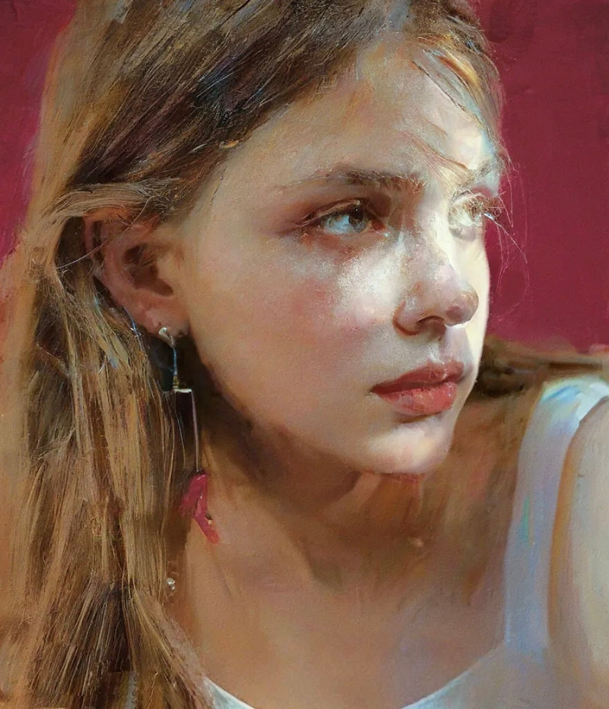 Custom oil painting portraits from photos