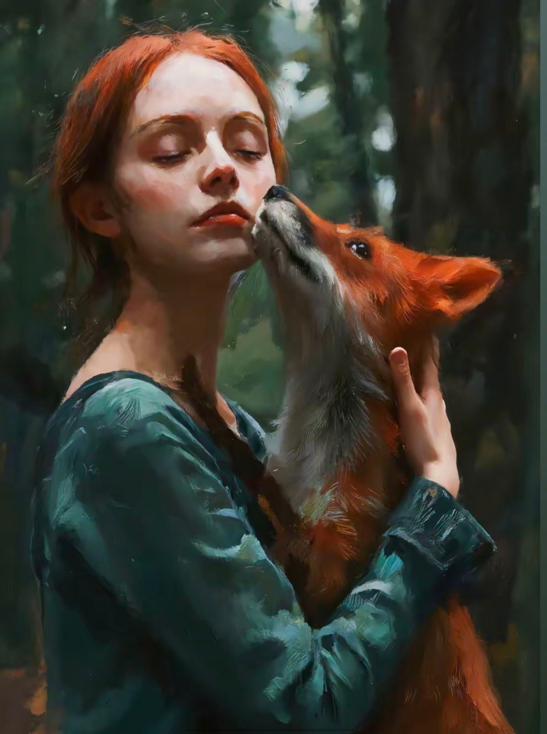 Custom oil painting portraits from photos