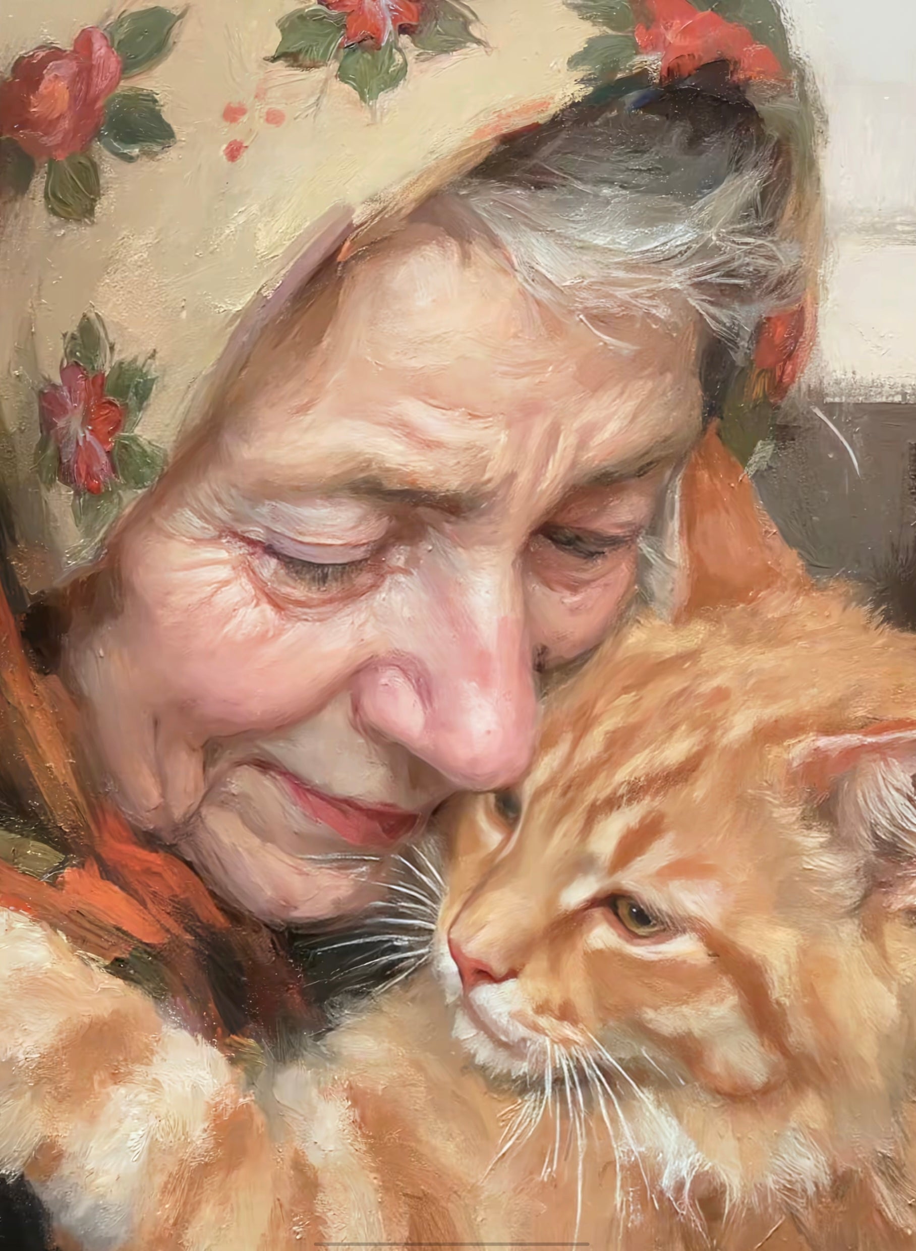 Custom oil painting portraits from photos