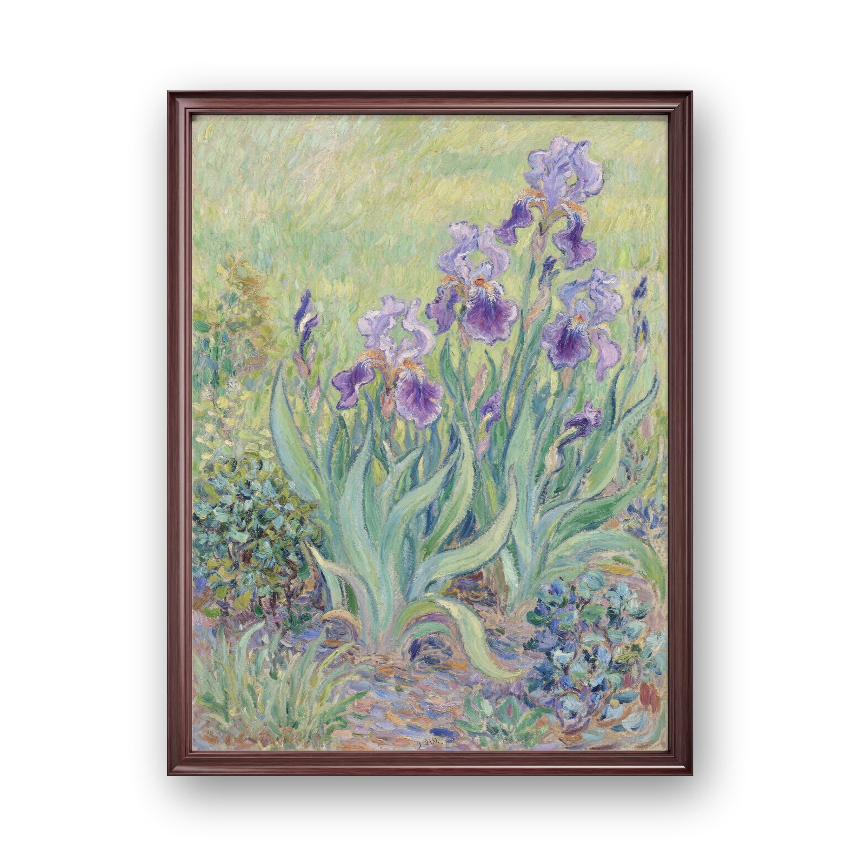 Fragrant Flowers and Green Grass