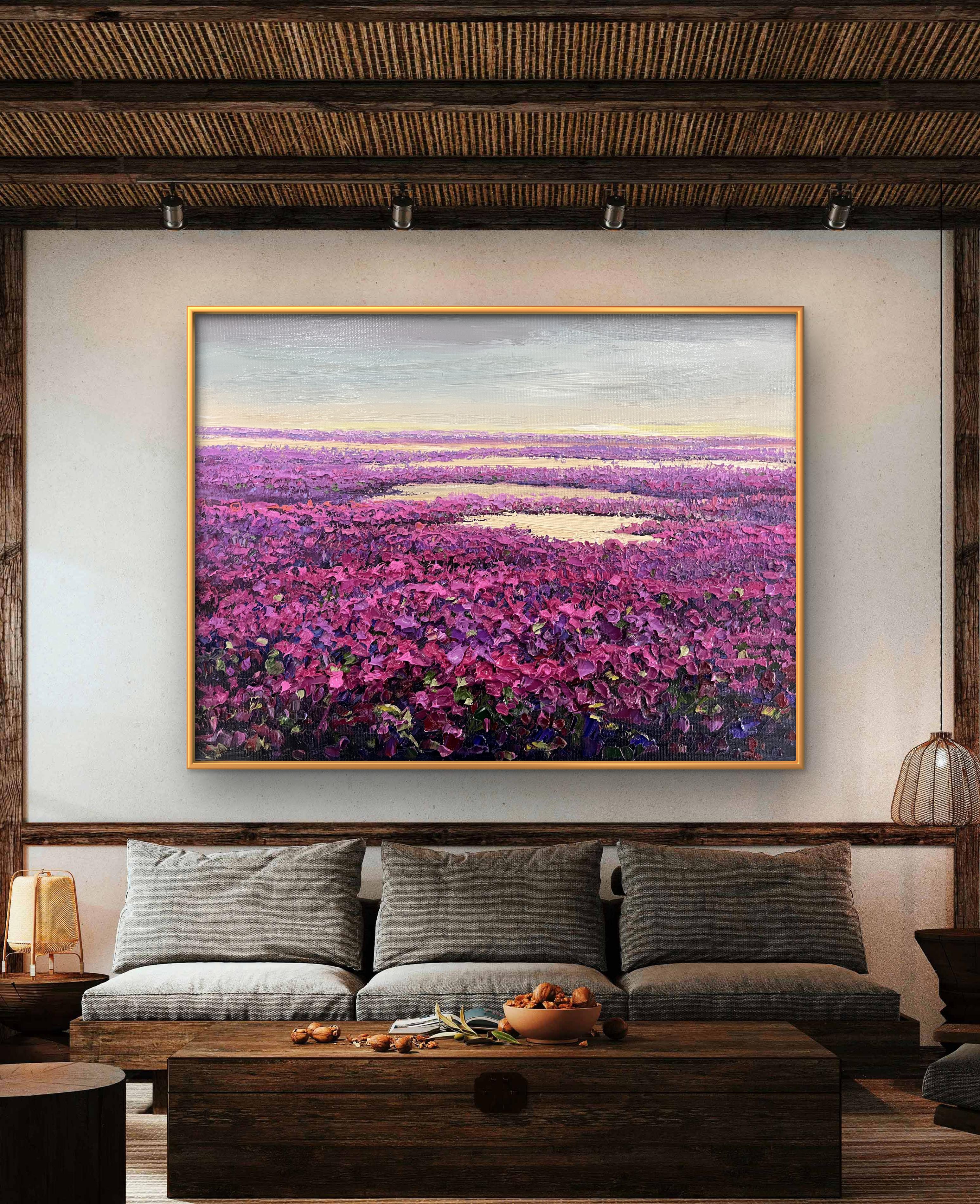 Abstract Flower Field