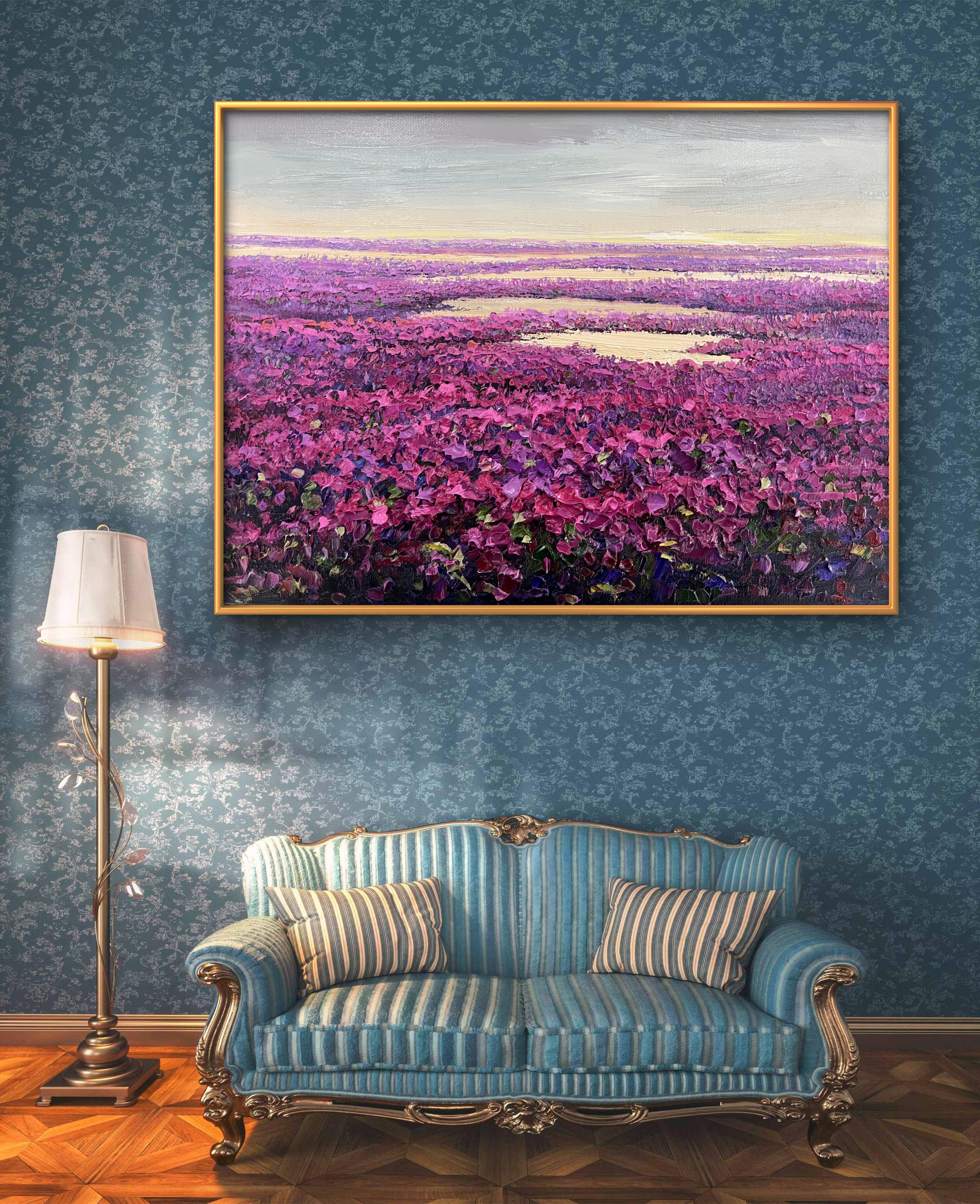 Abstract Flower Field