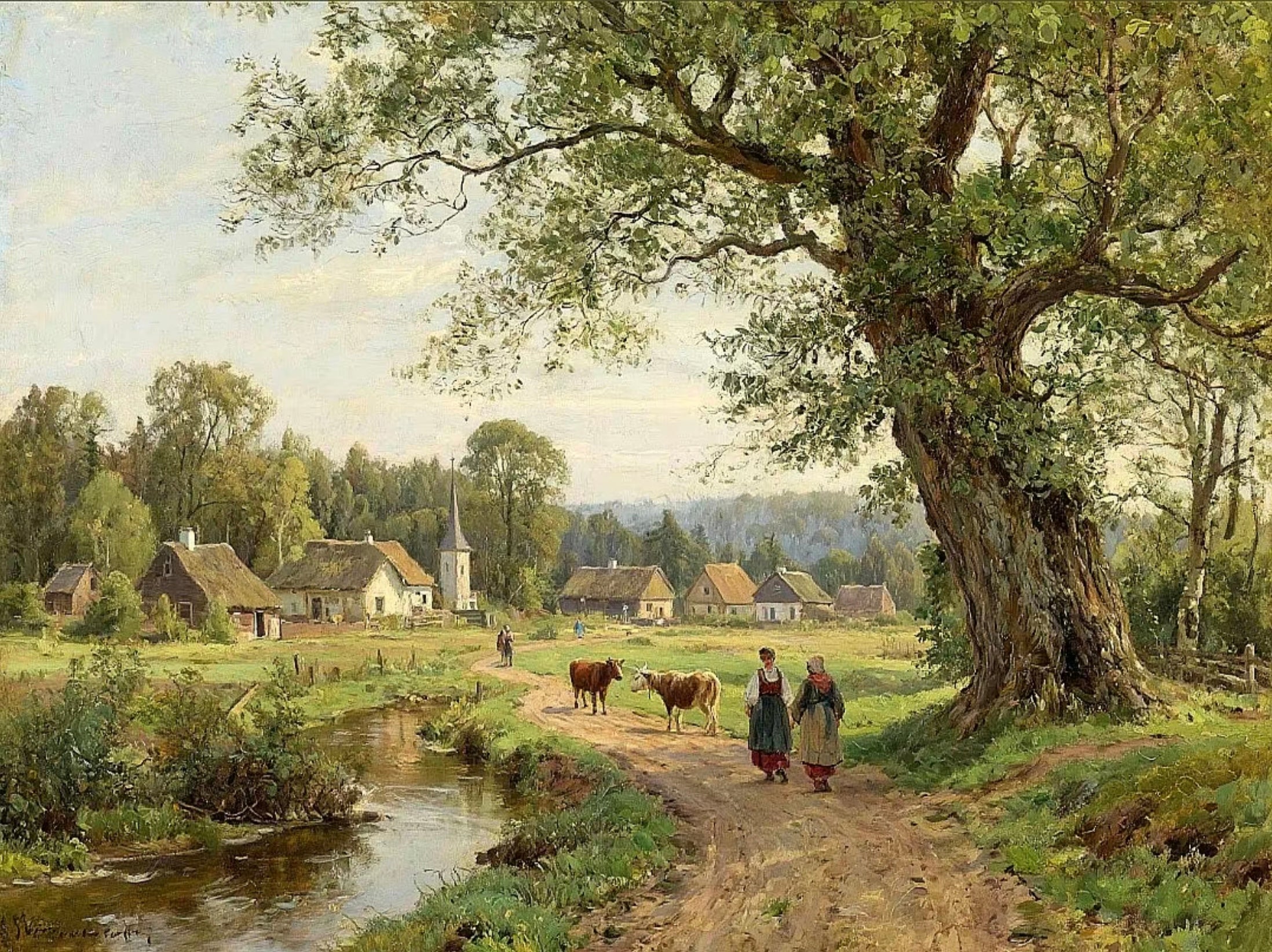 Shady Green Trees