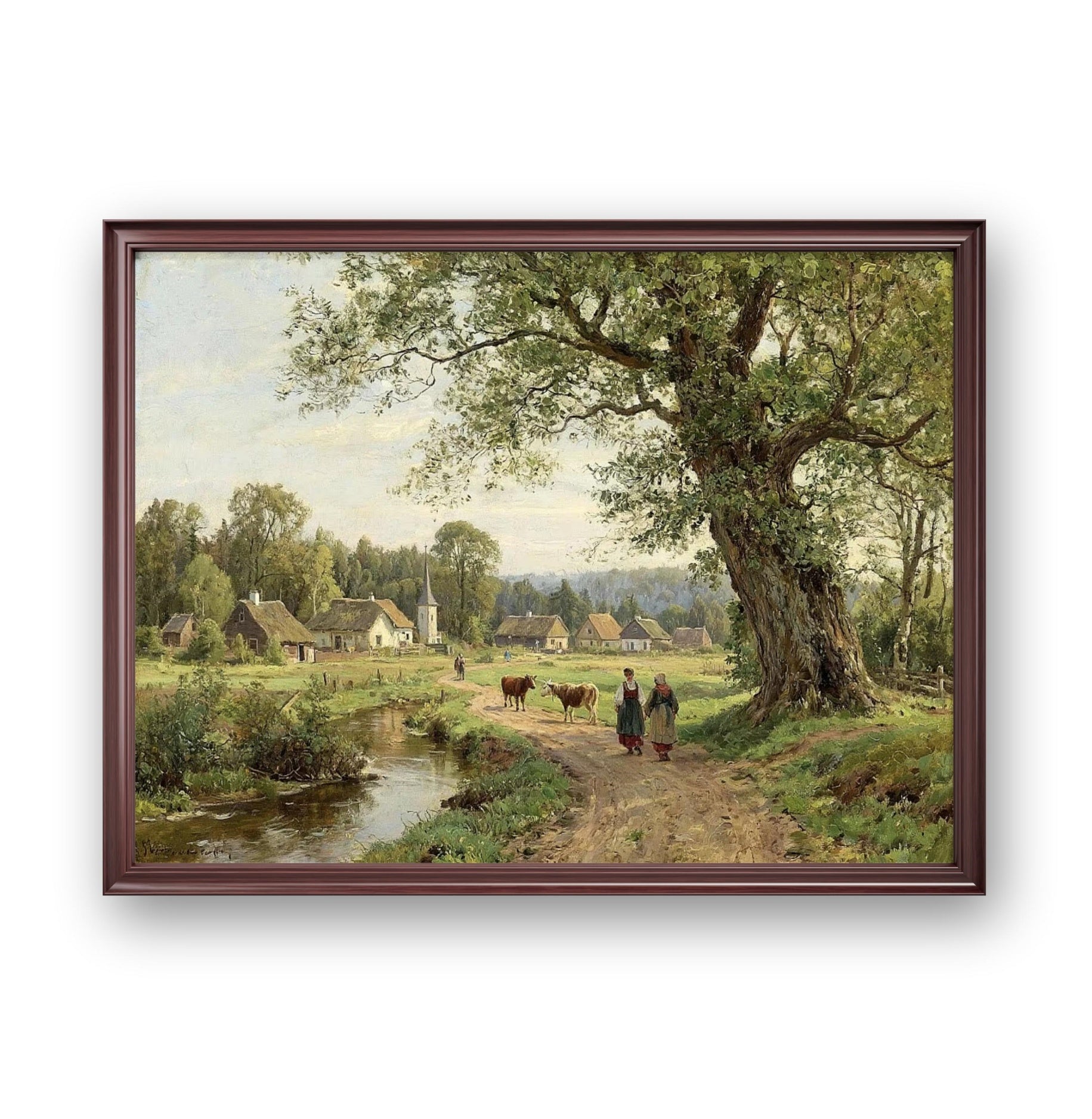 Shady Green Trees
