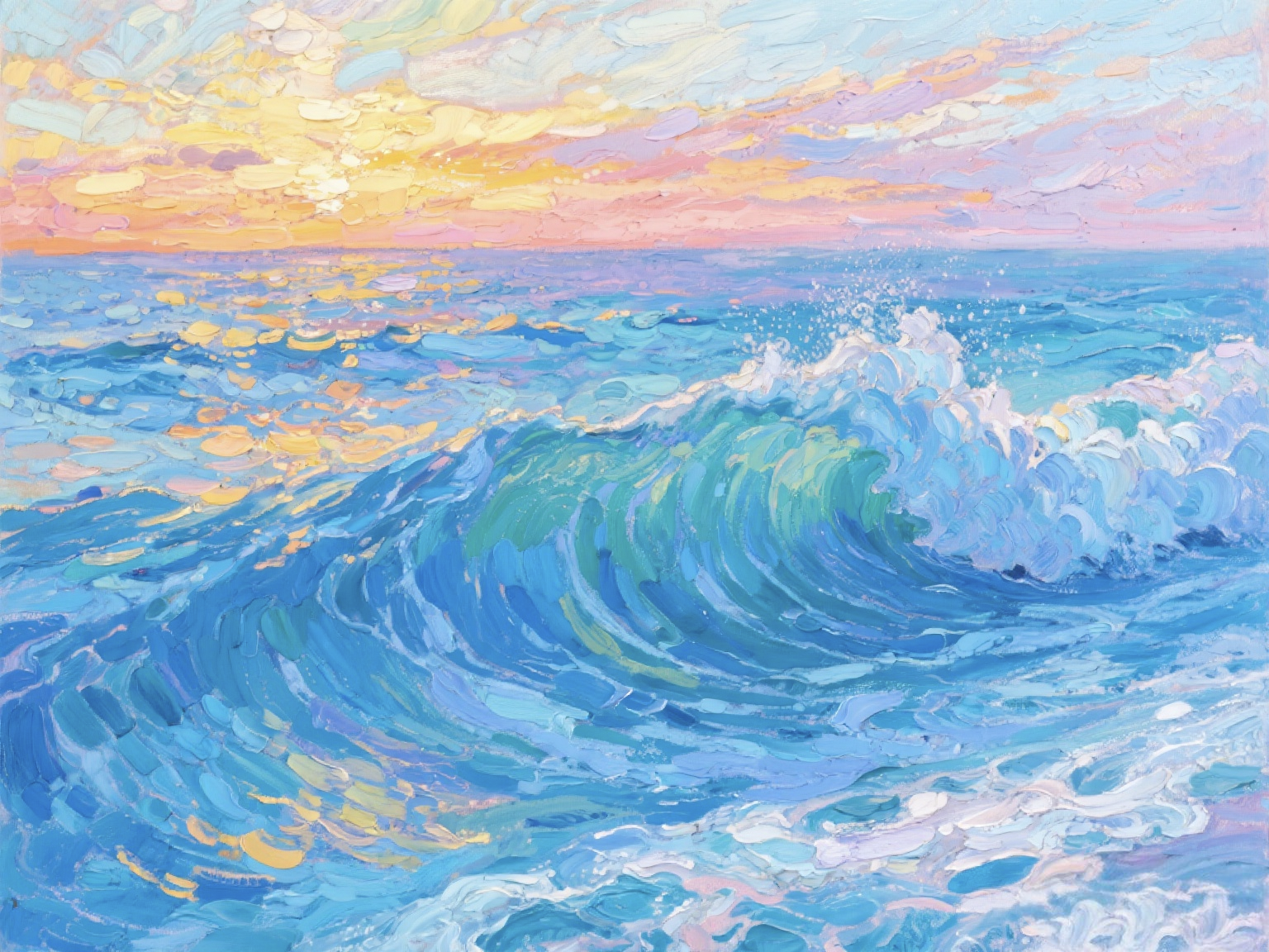 Sea and Sky as One