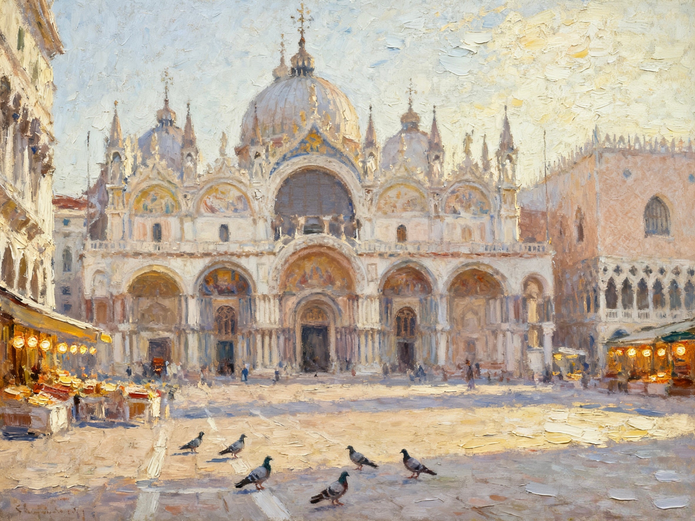 Plaza Pigeons