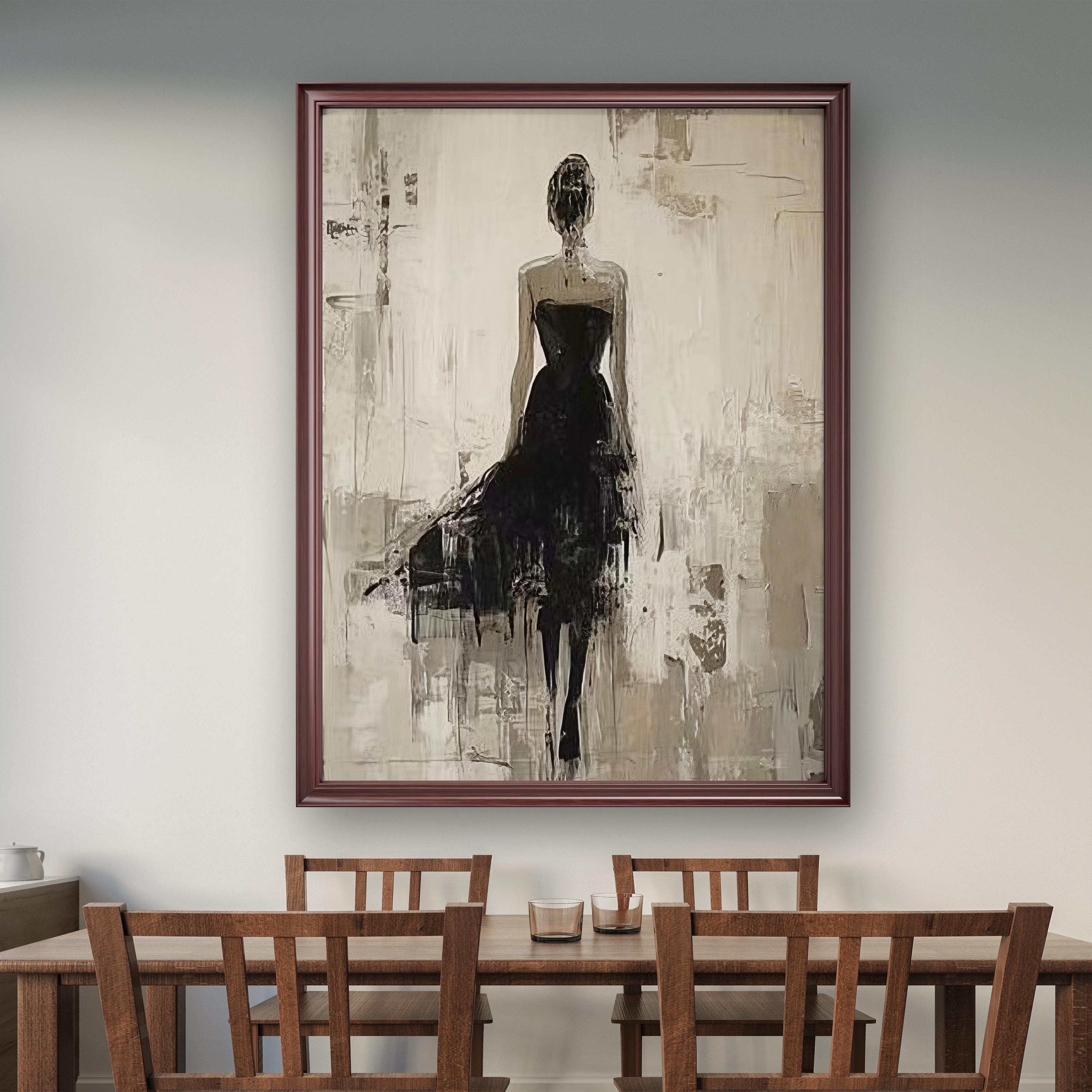 Abstract Silhouette