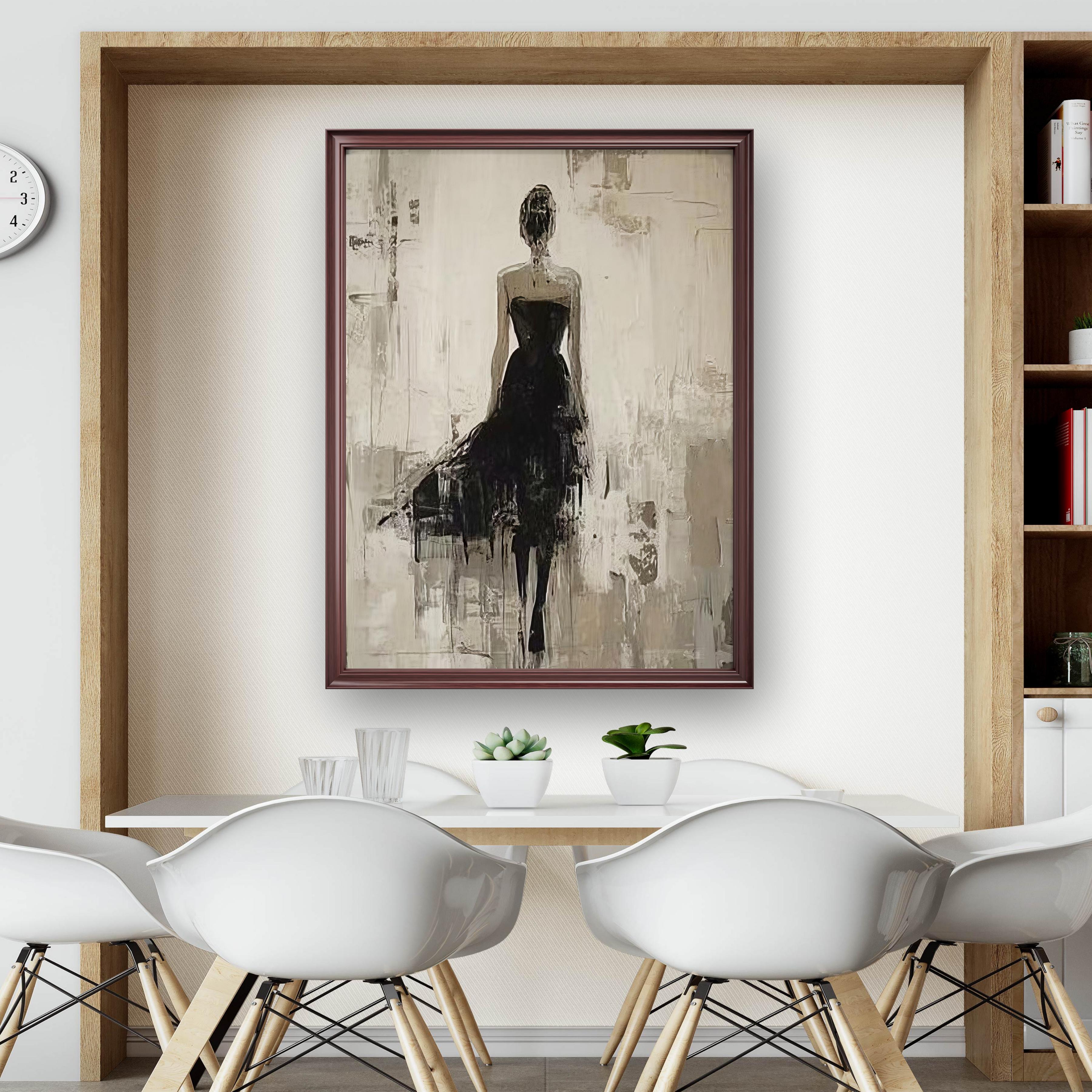 Abstract Silhouette