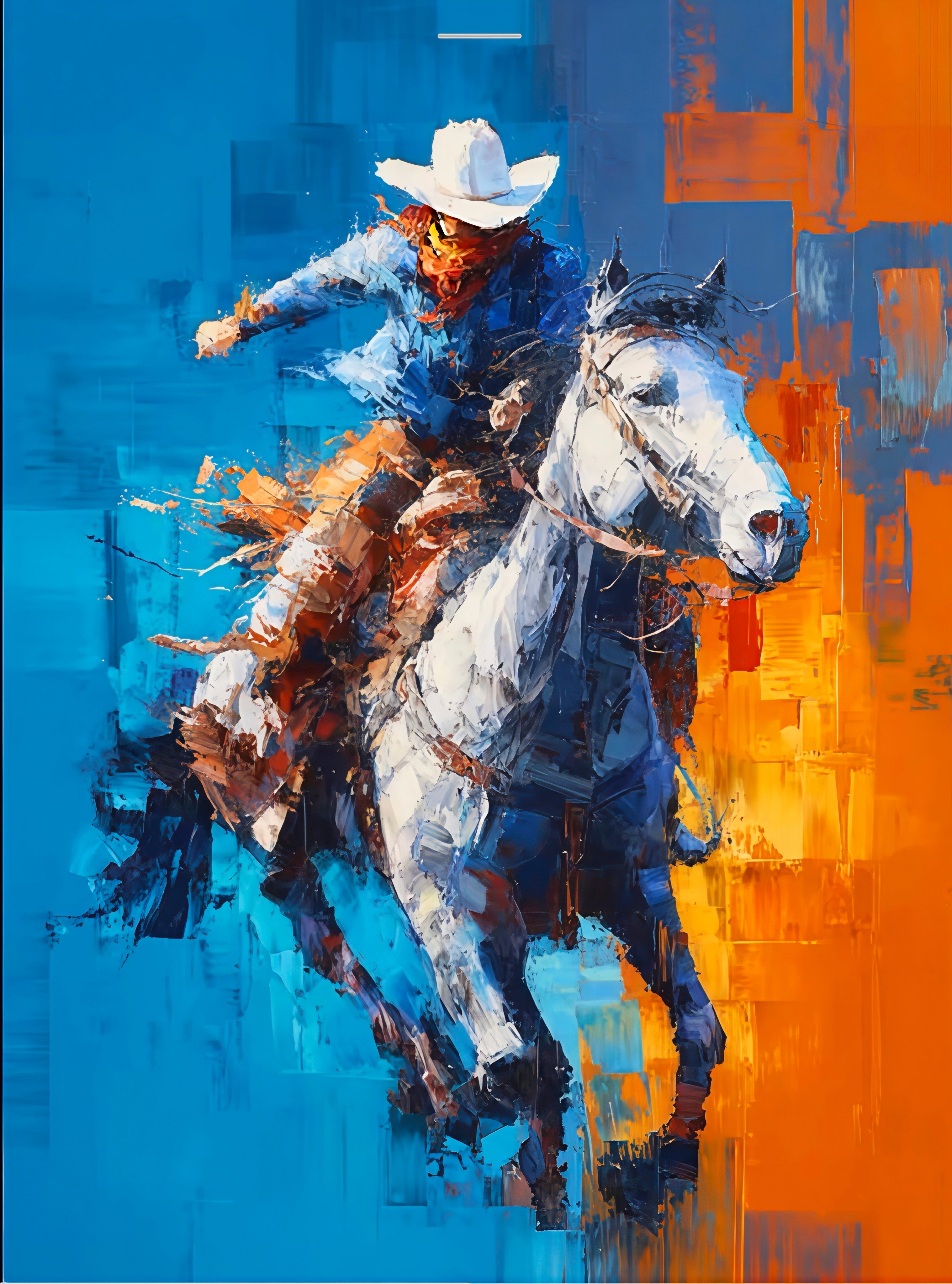 Rider in the Wind