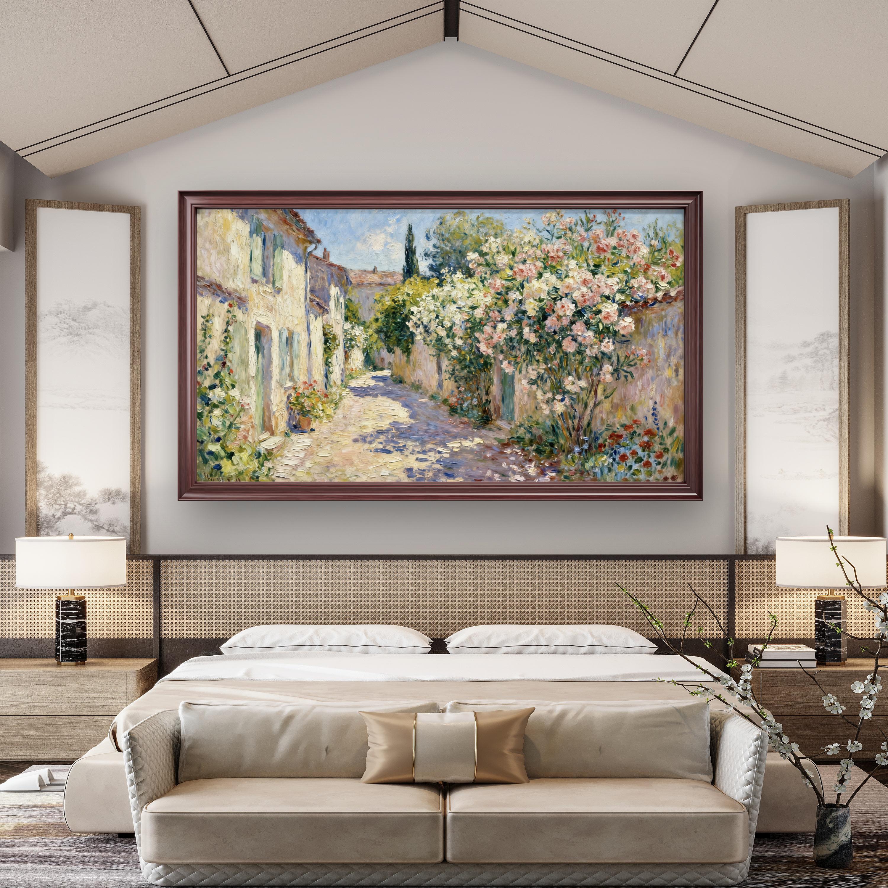 Spring Colors Over the Wall