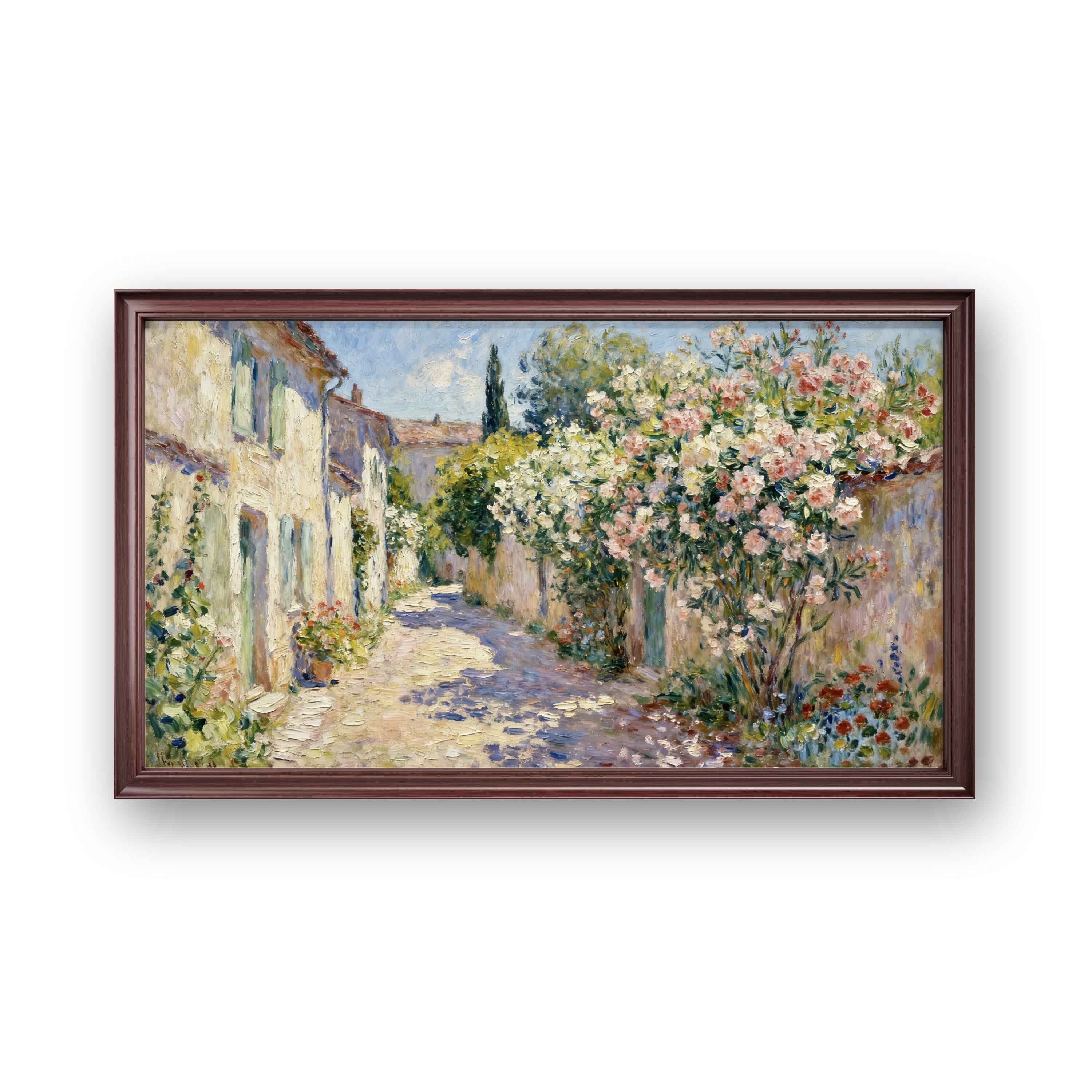 Spring Colors Over the Wall
