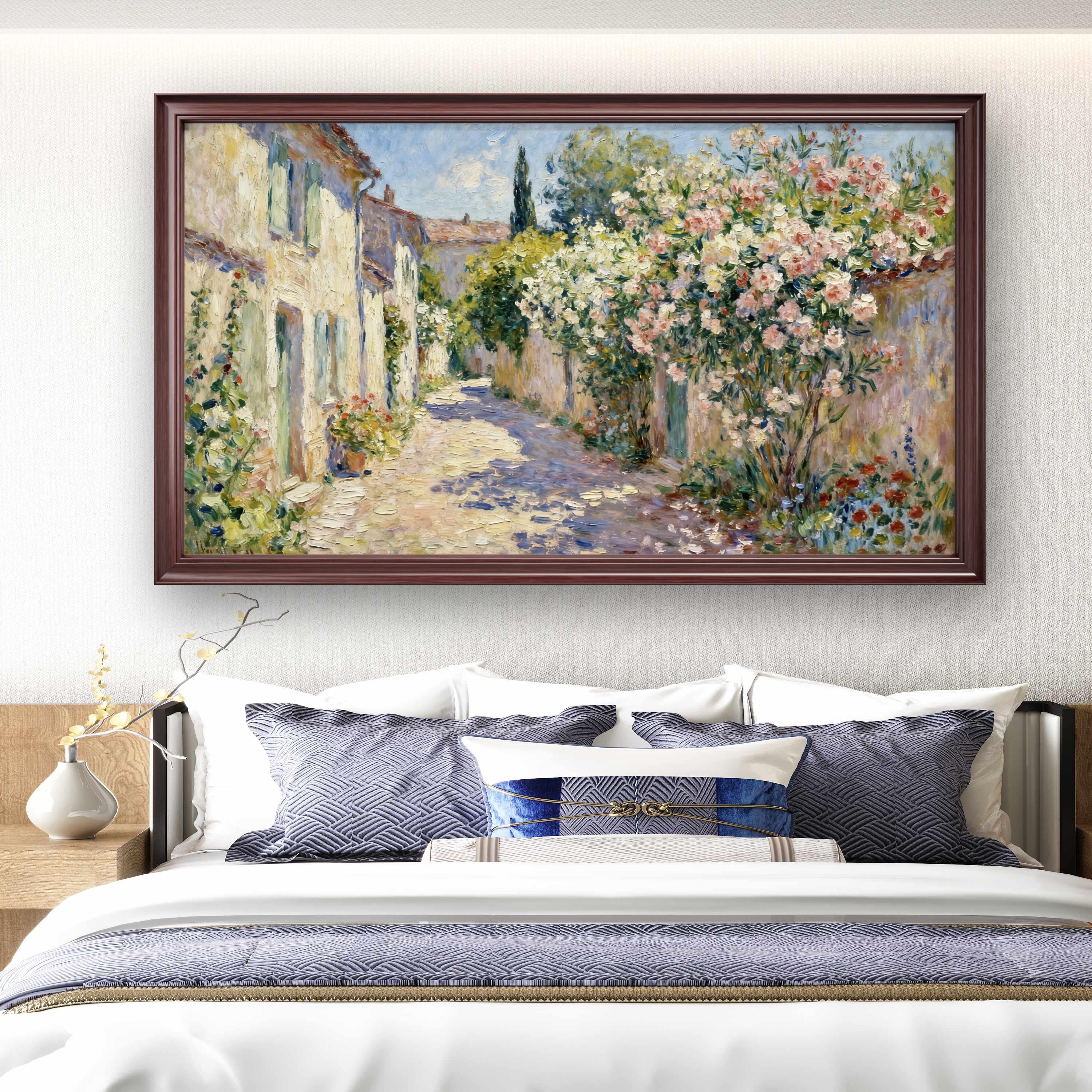 Spring Colors Over the Wall