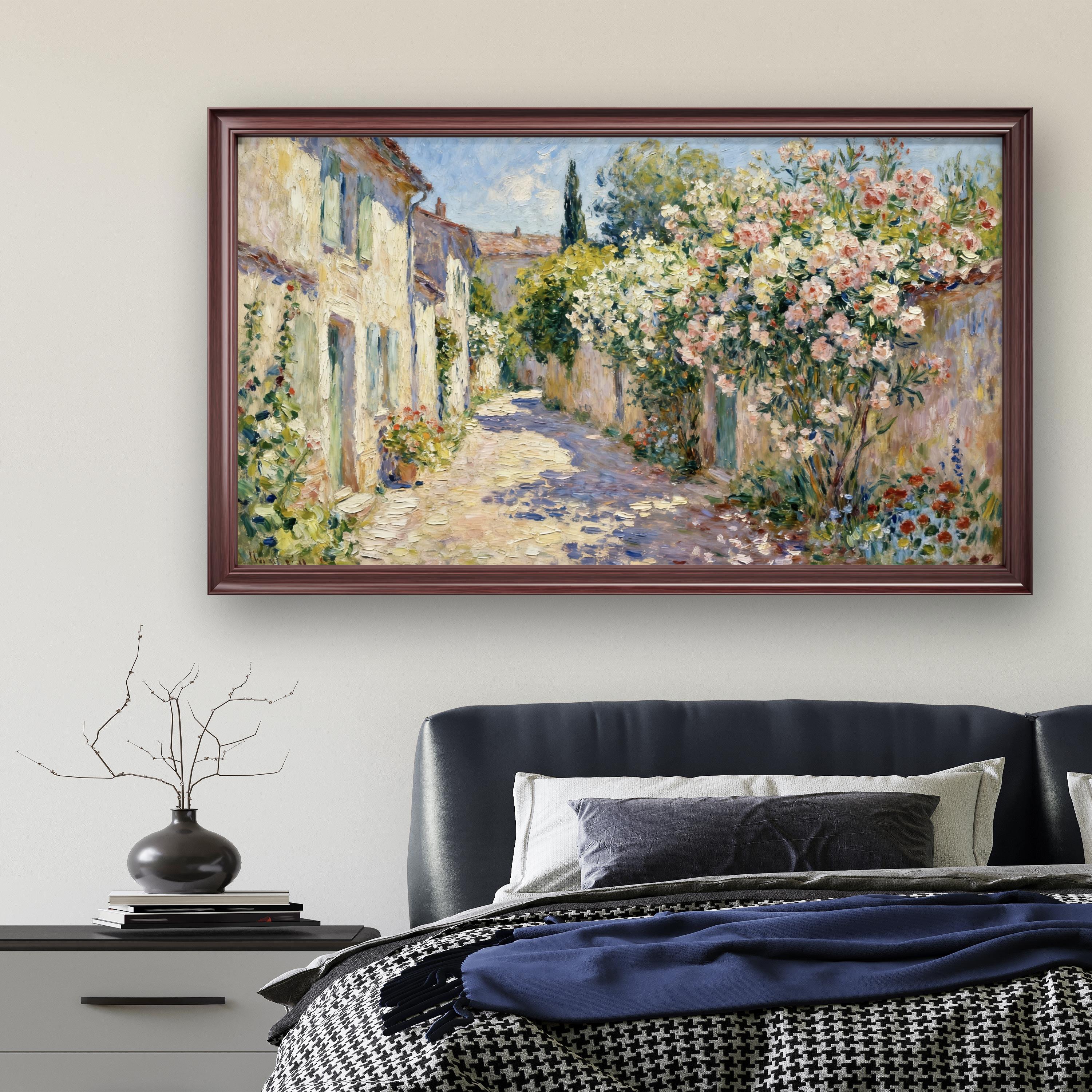 Spring Colors Over the Wall