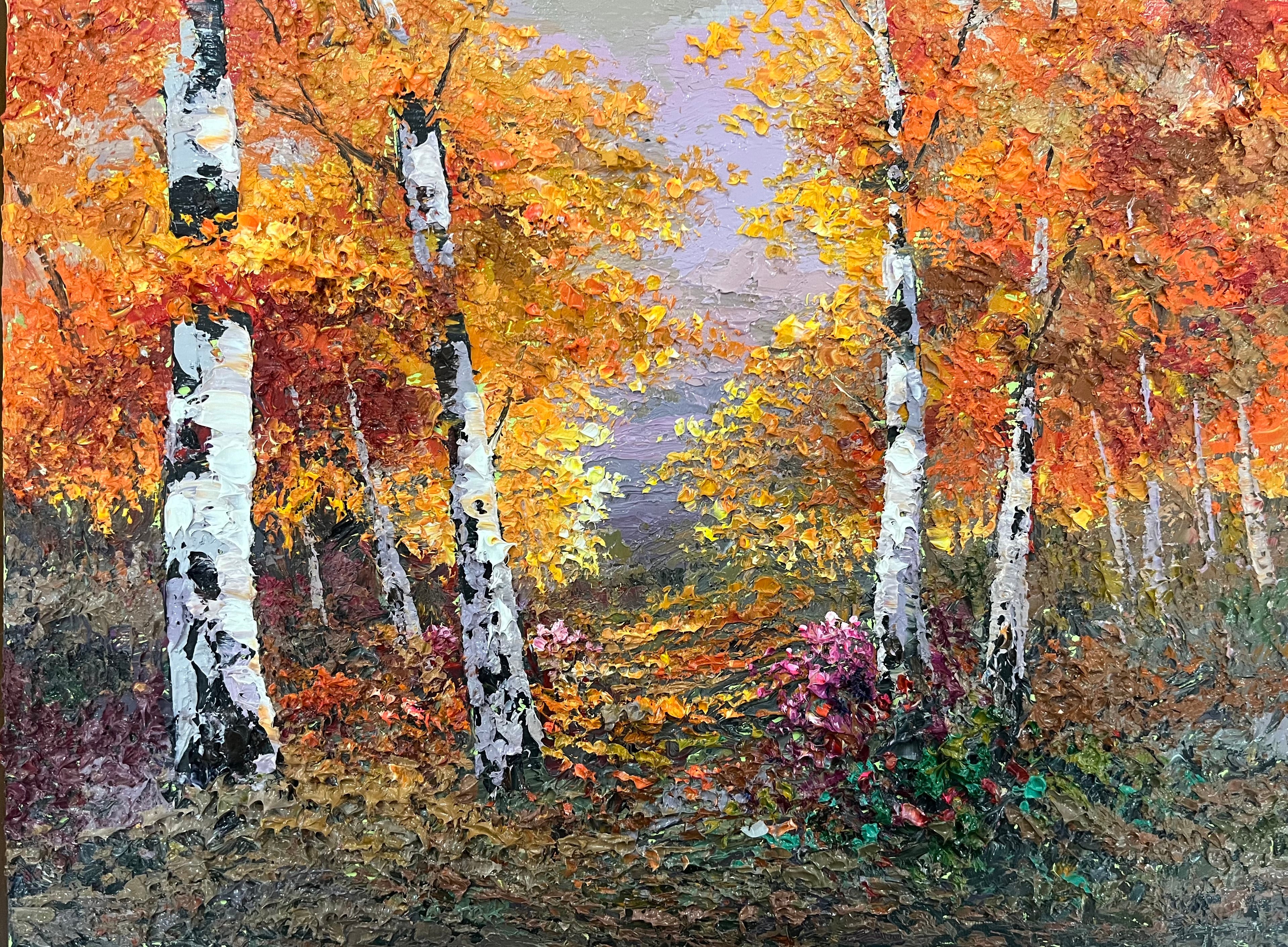 Autumn Birch Forest