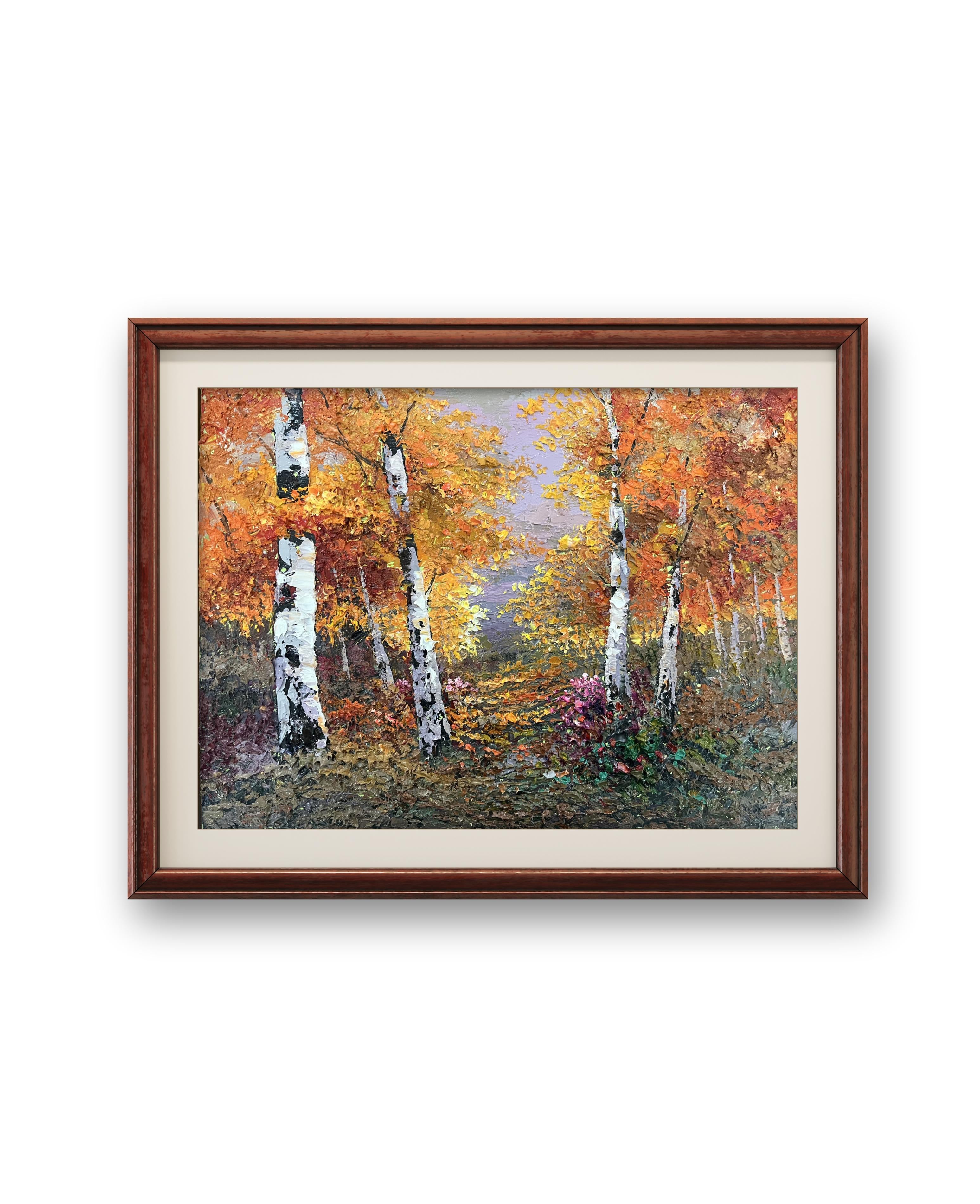 Autumn Birch Forest