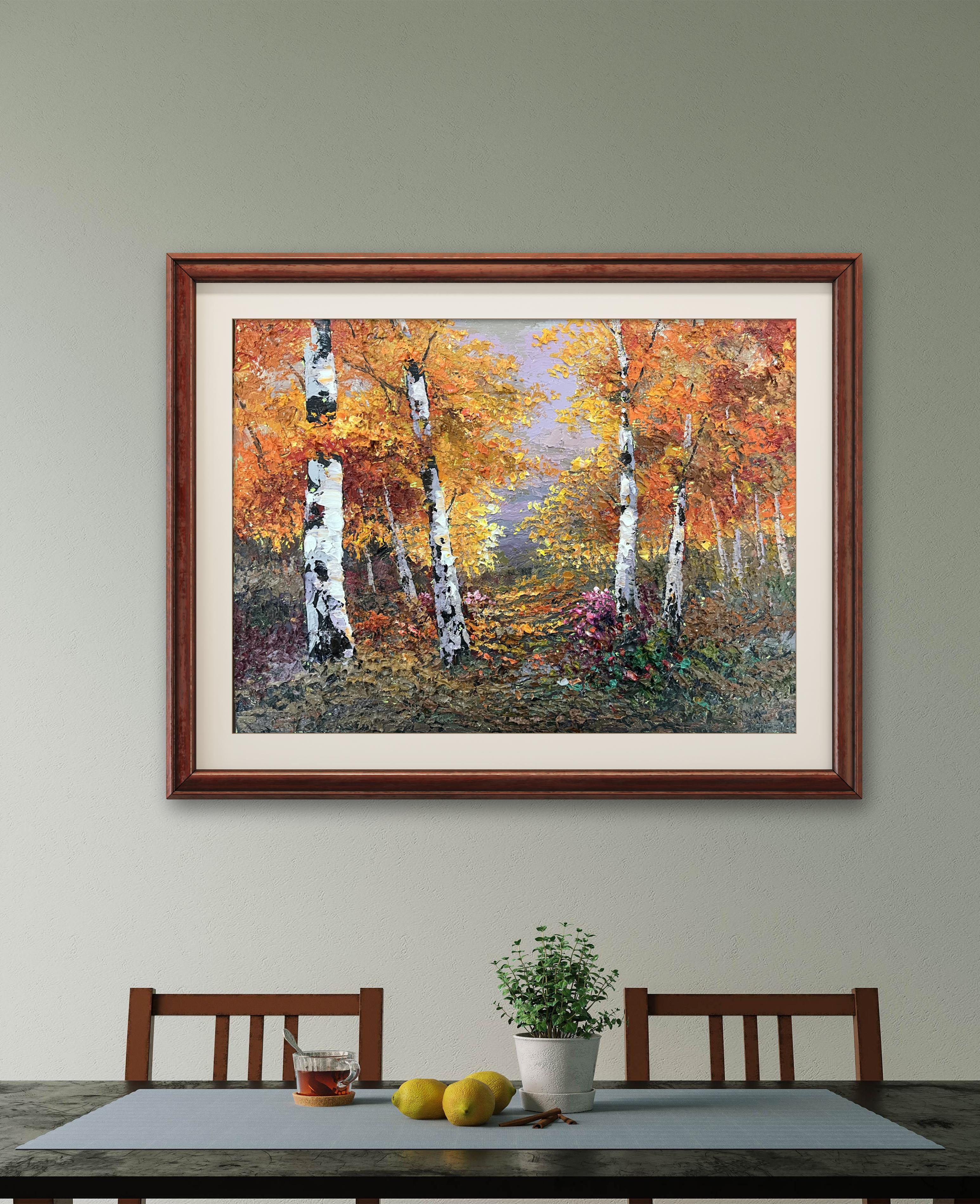 Autumn Birch Forest