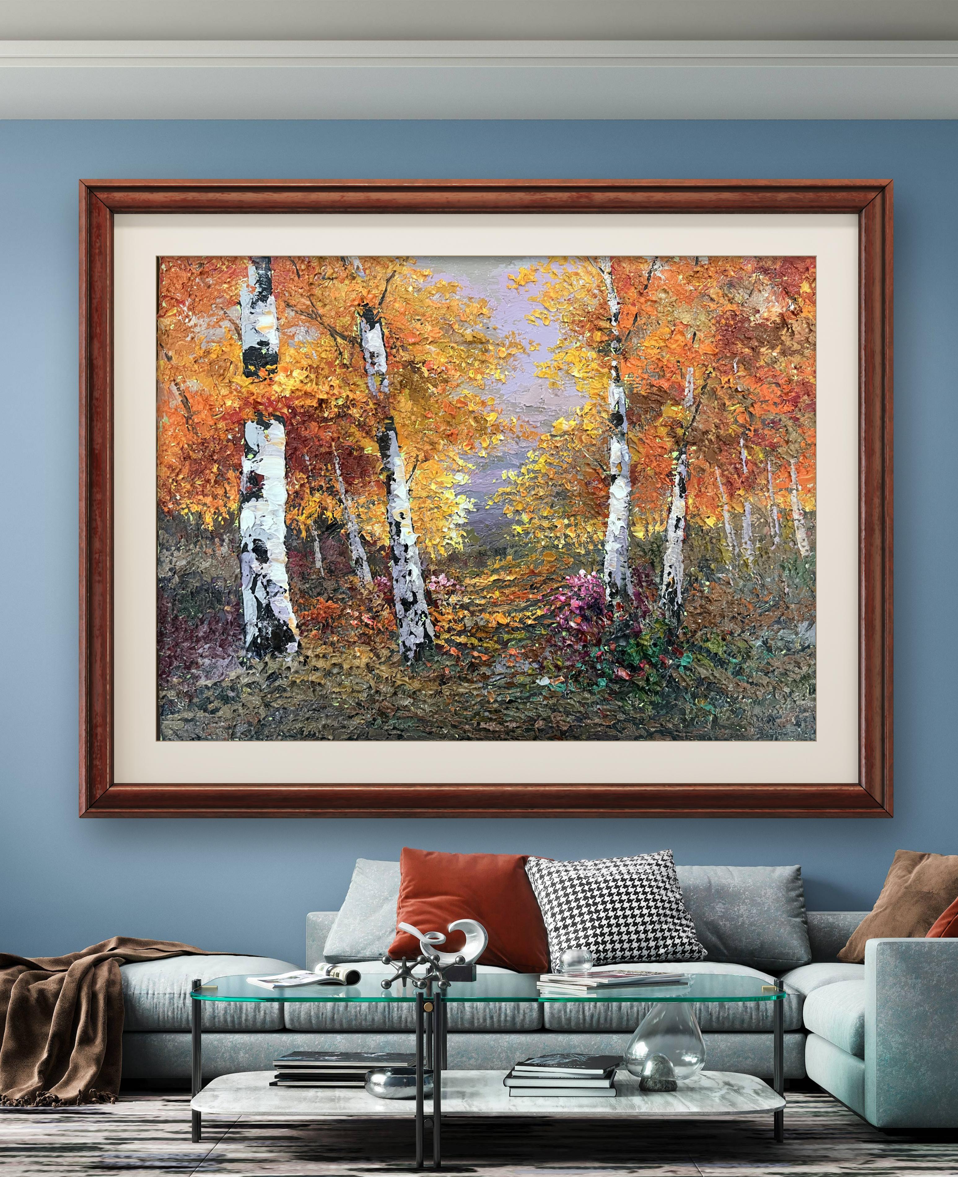 Autumn Birch Forest