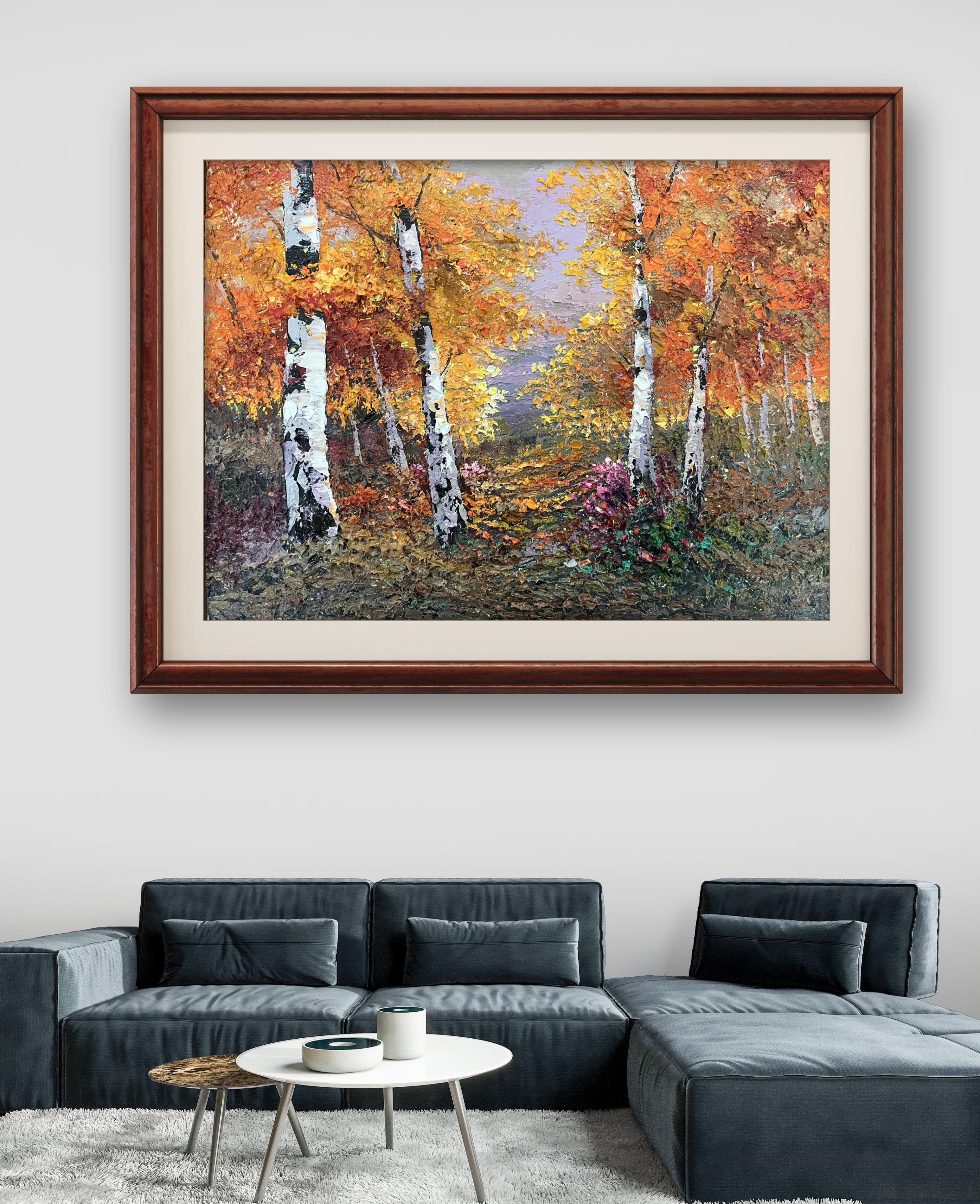 Autumn Birch Forest