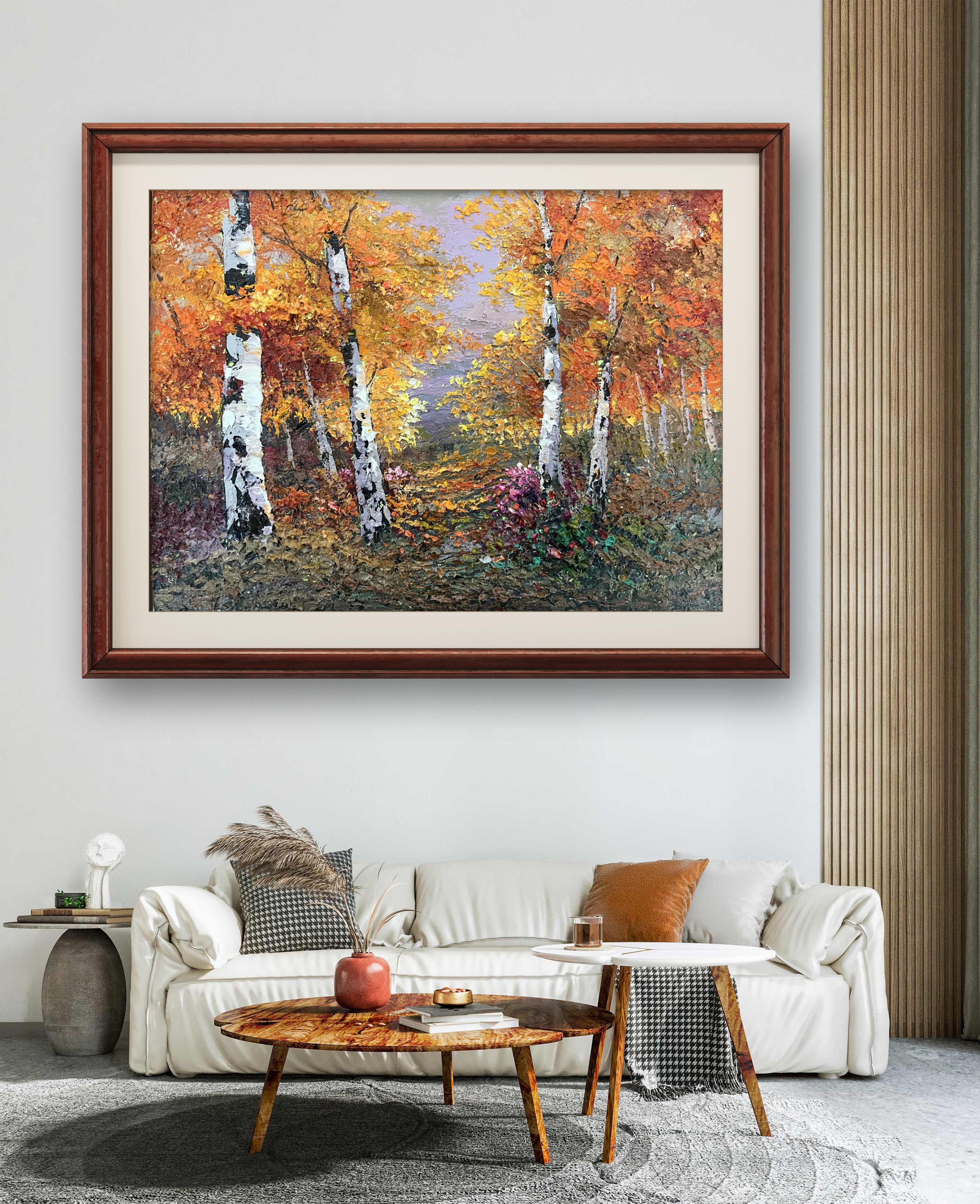 Autumn Birch Forest