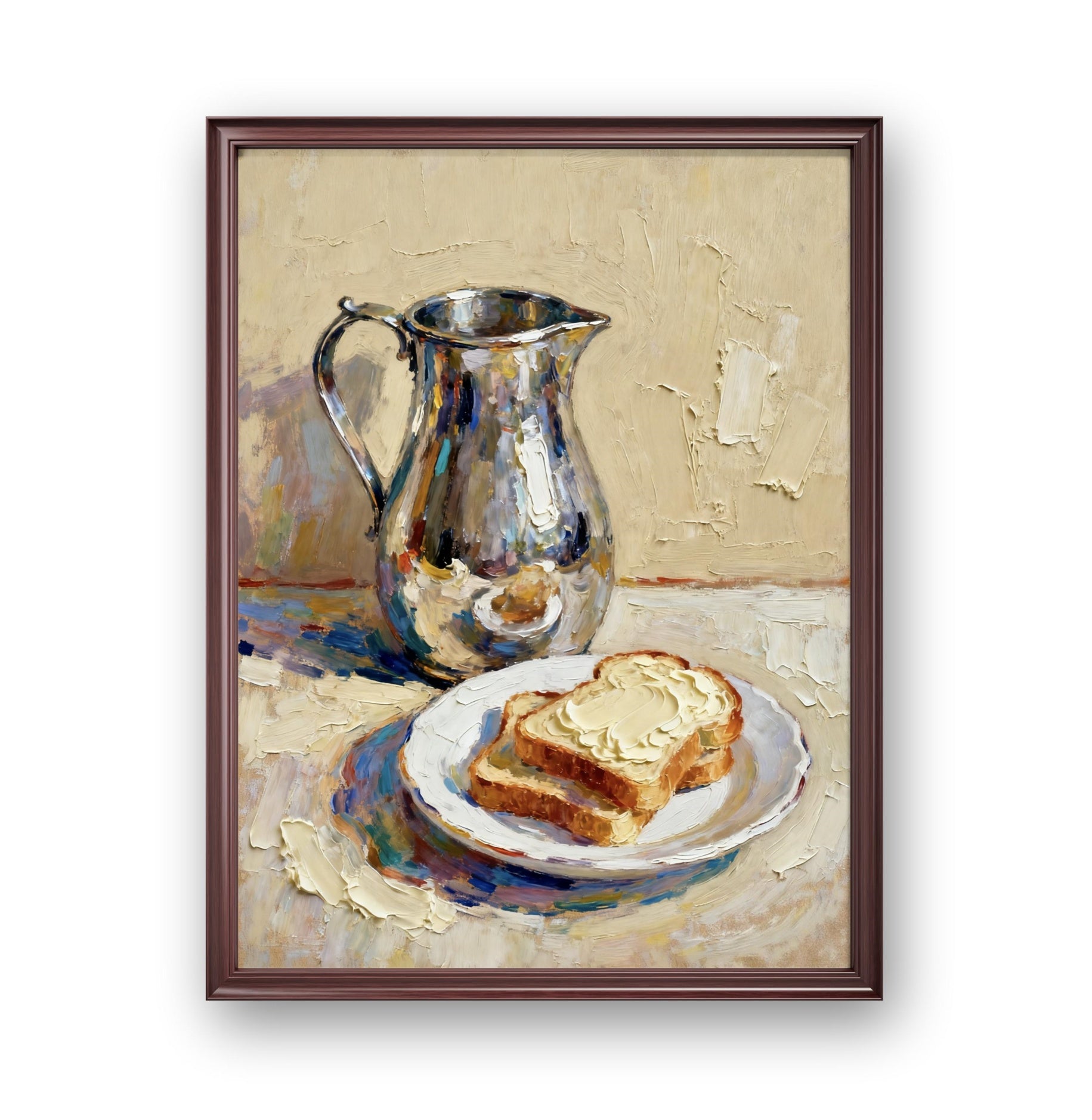 Morning Light Bread Still Life