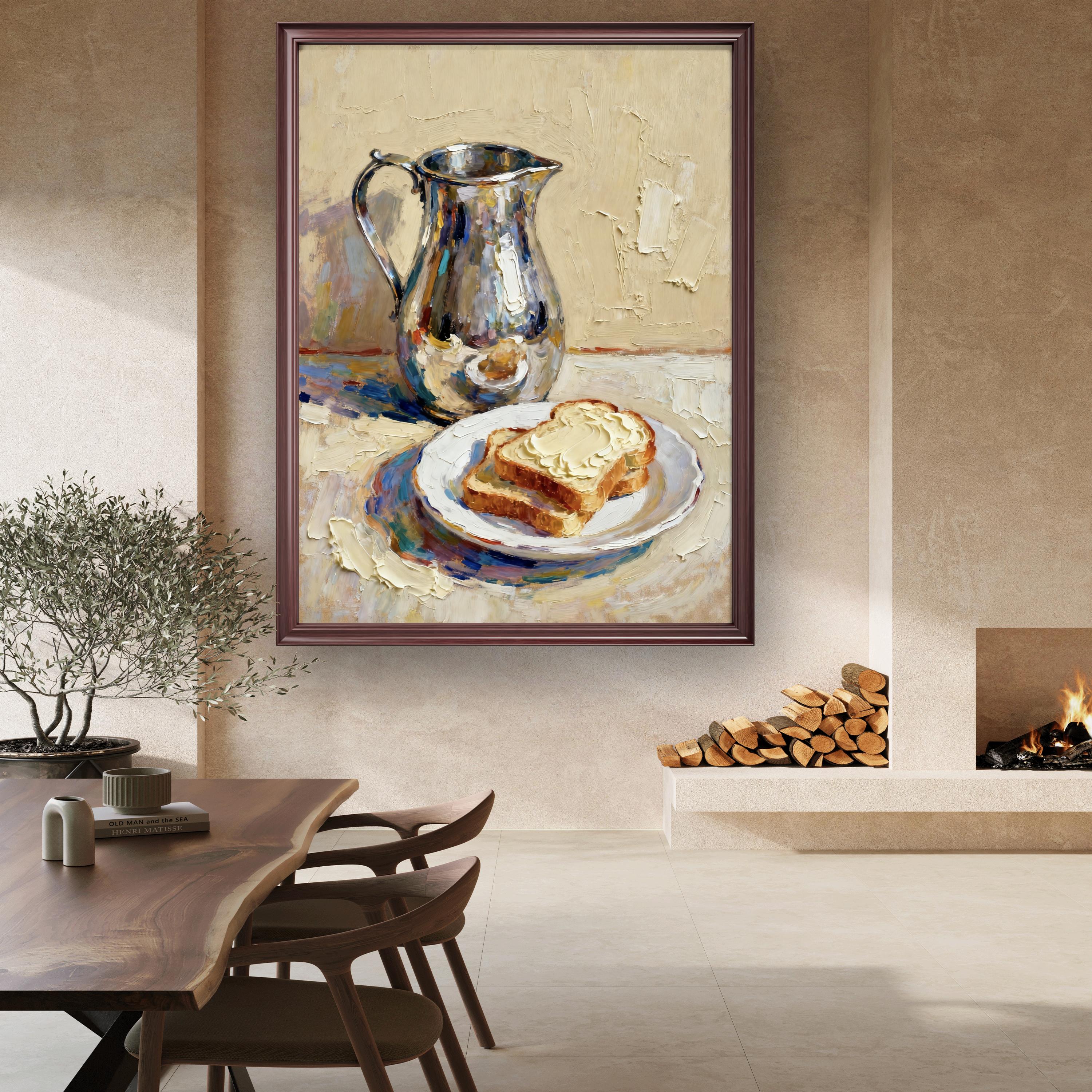 Morning Light Bread Still Life