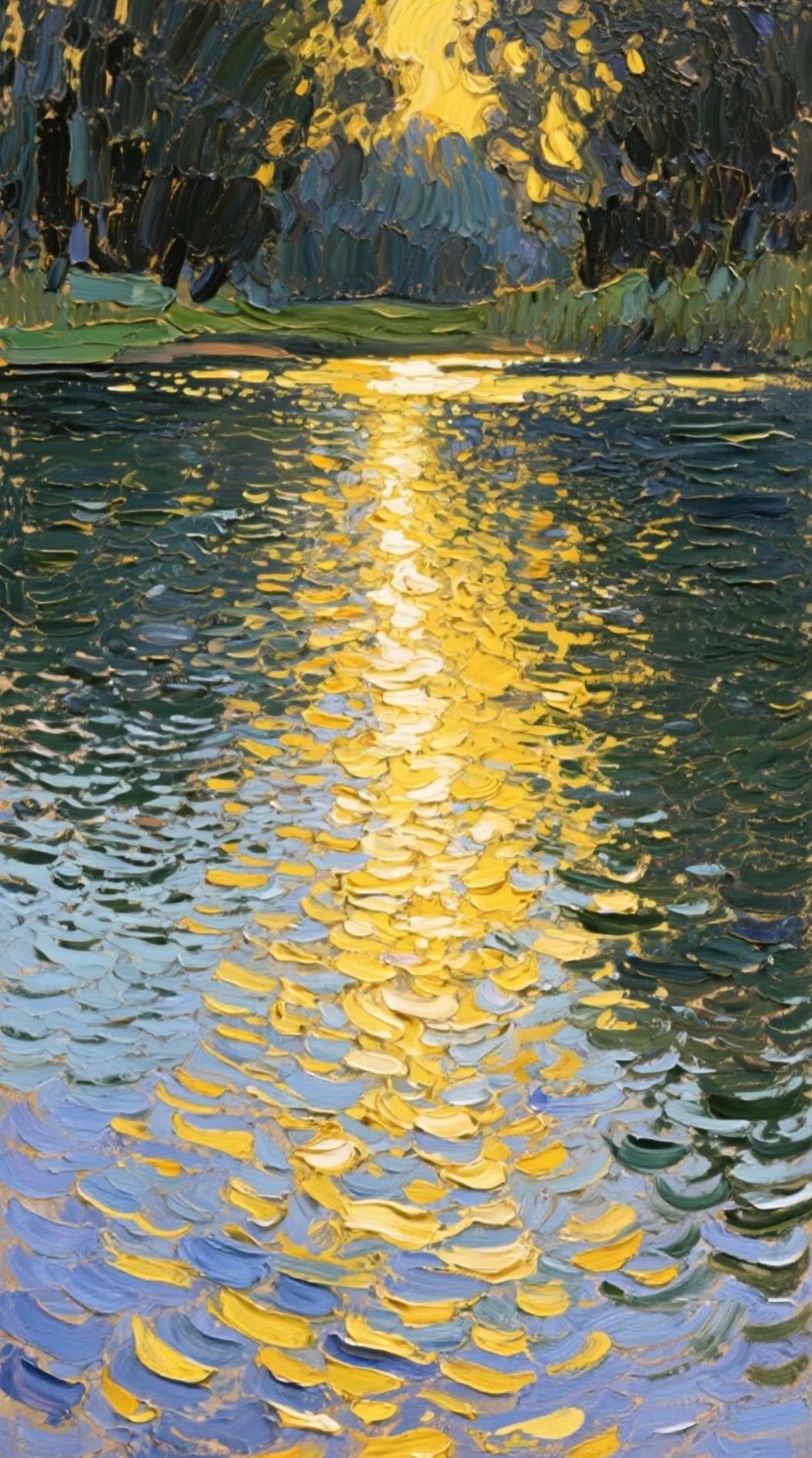 Spring Water Like Mirror