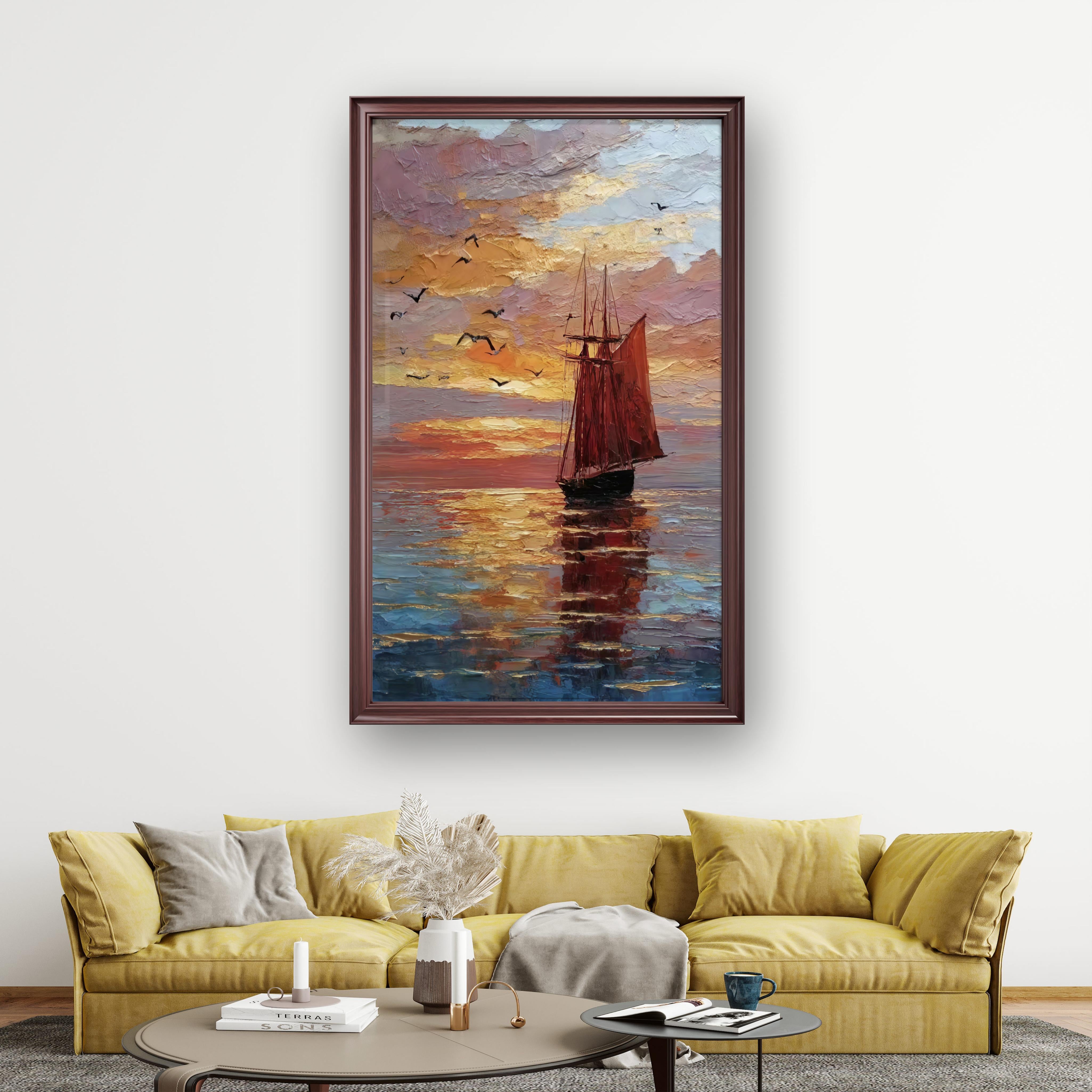 Sailboat at Sunset
