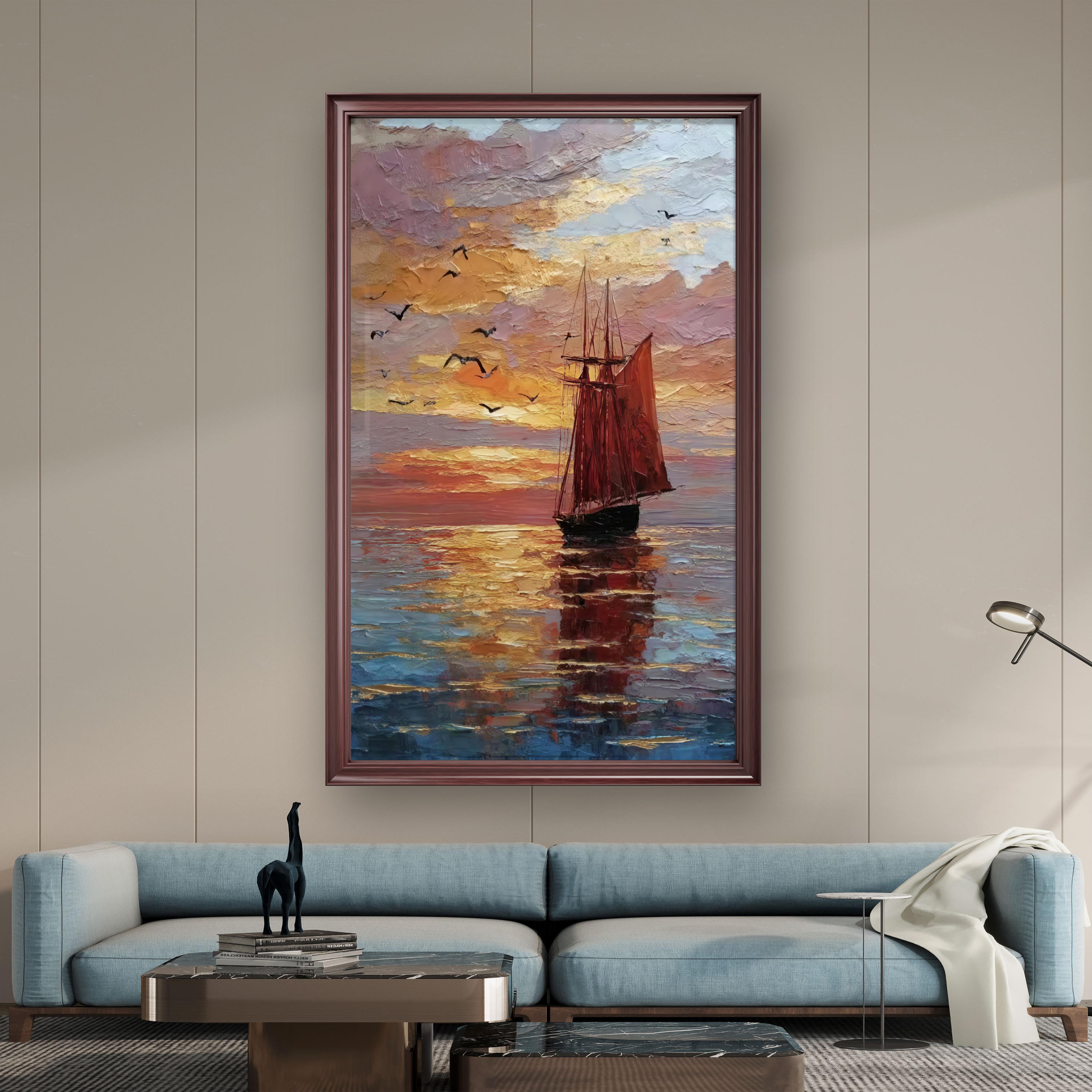 Sailboat at Sunset