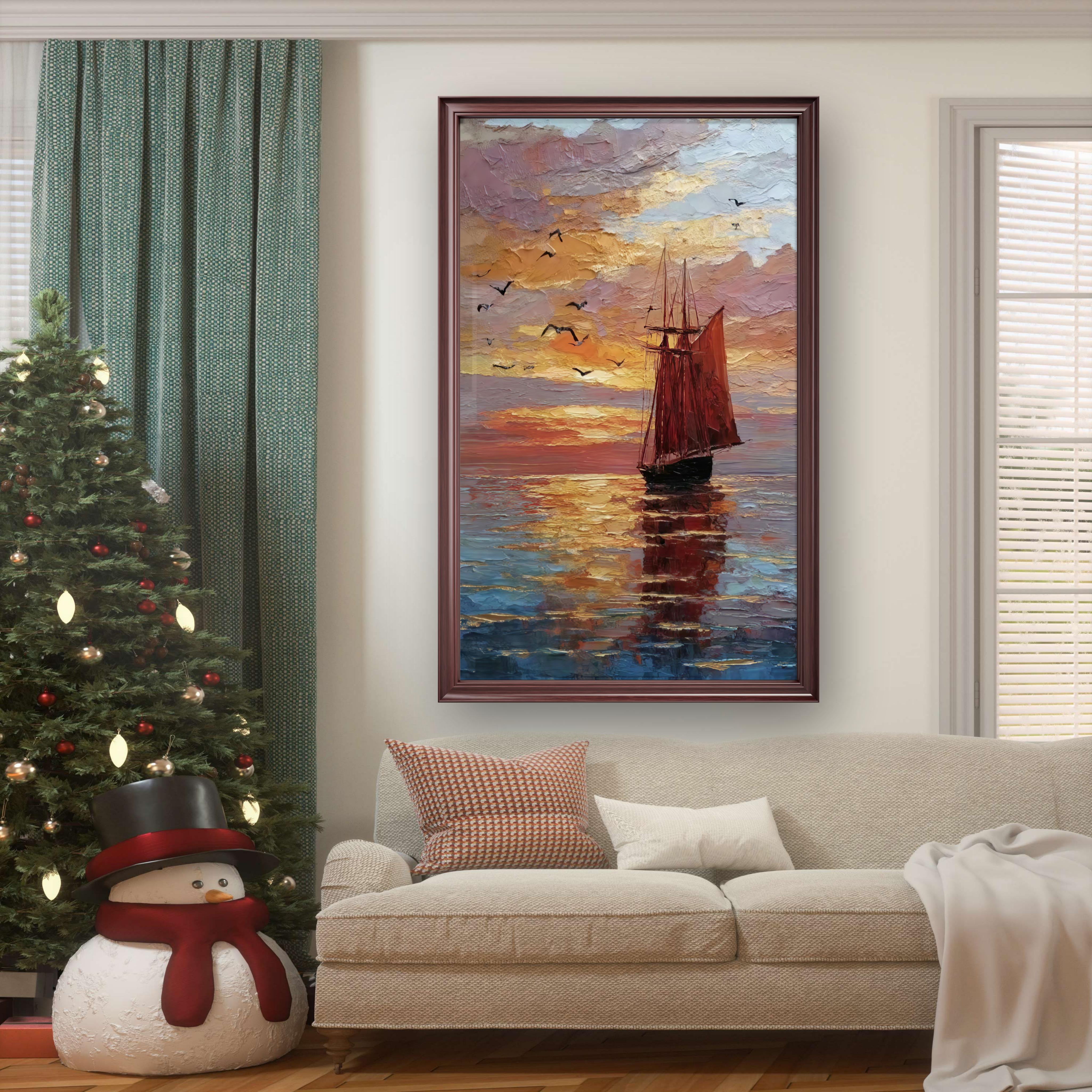 Sailboat at Sunset