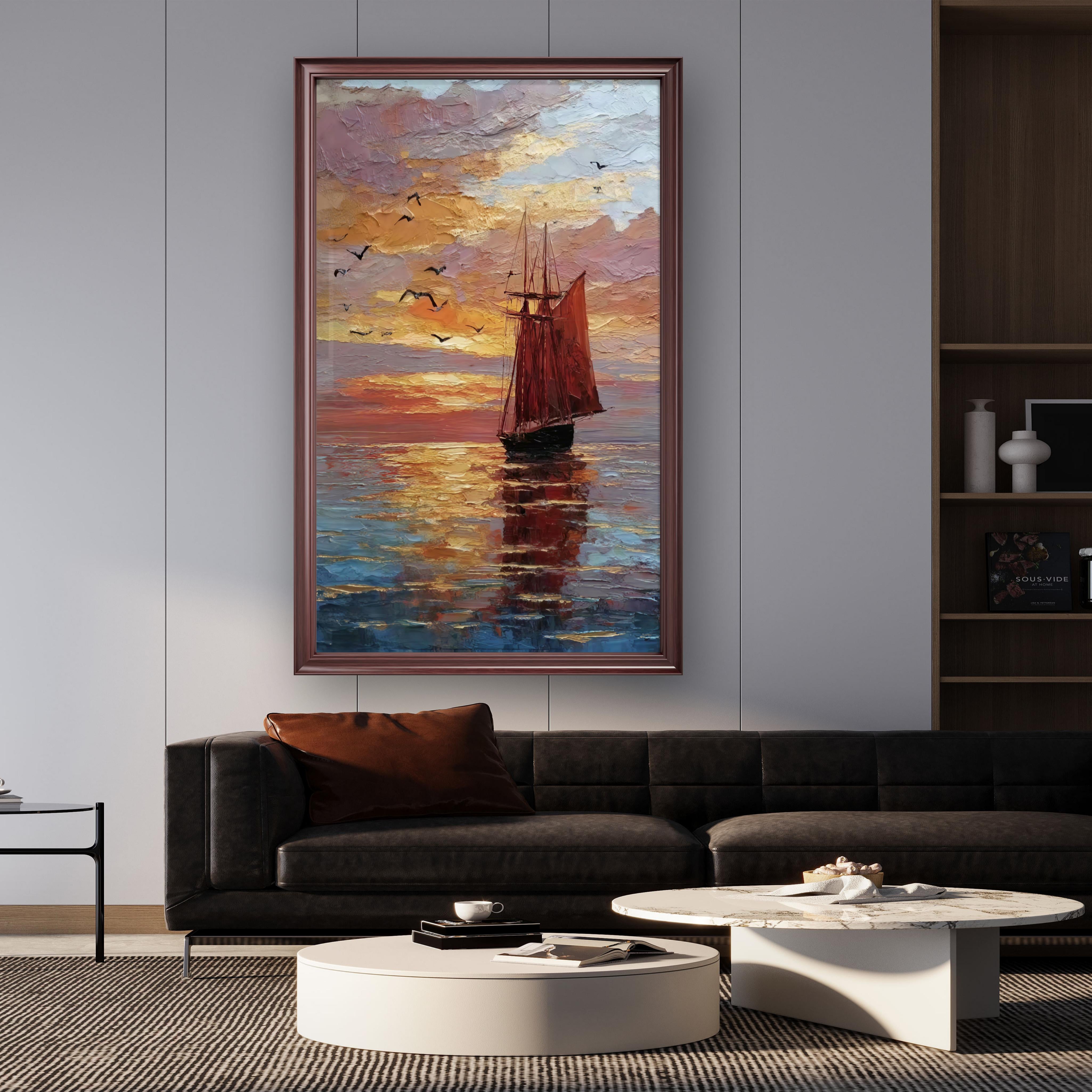 Sailboat at Sunset