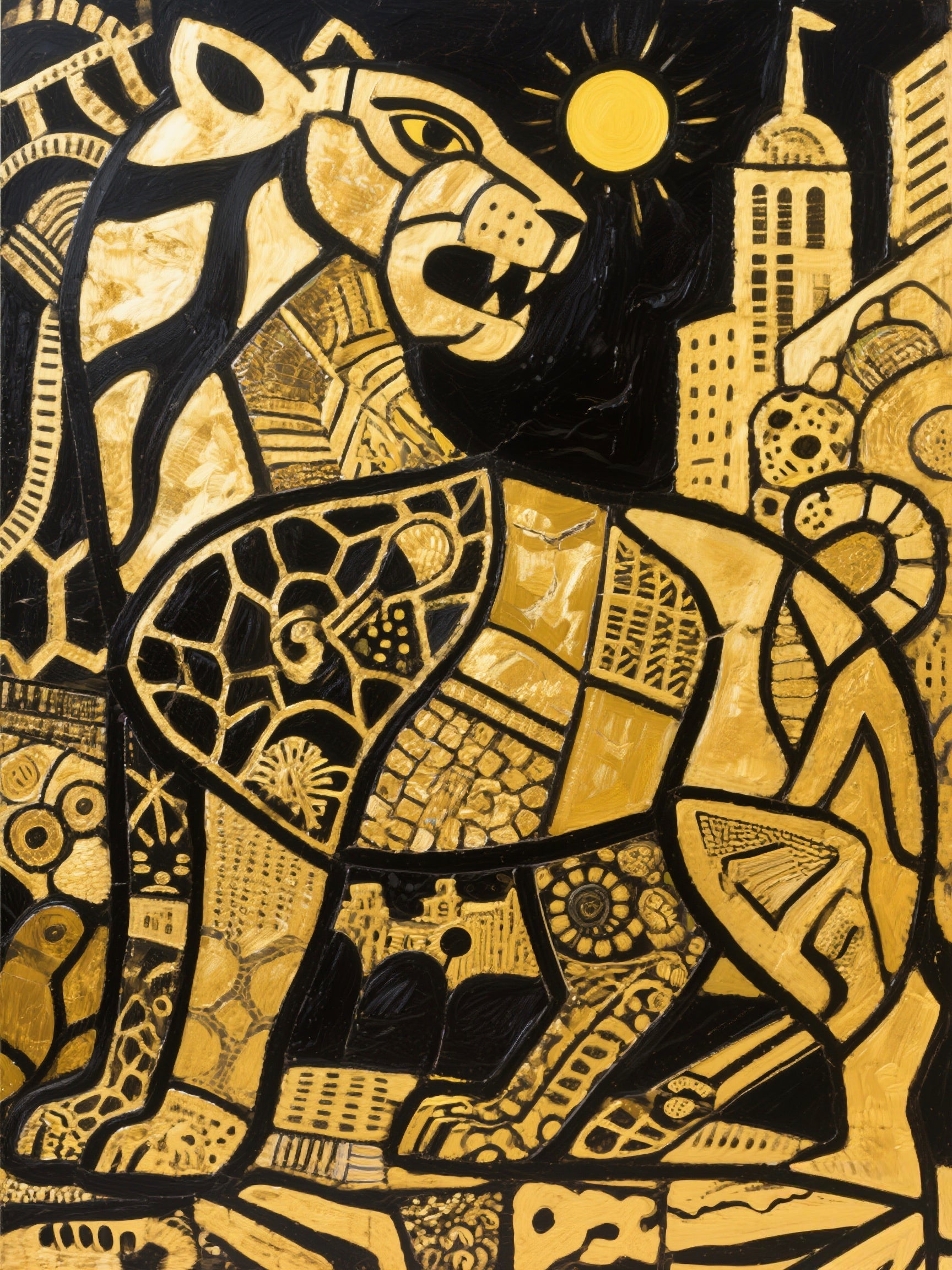 abstract animals