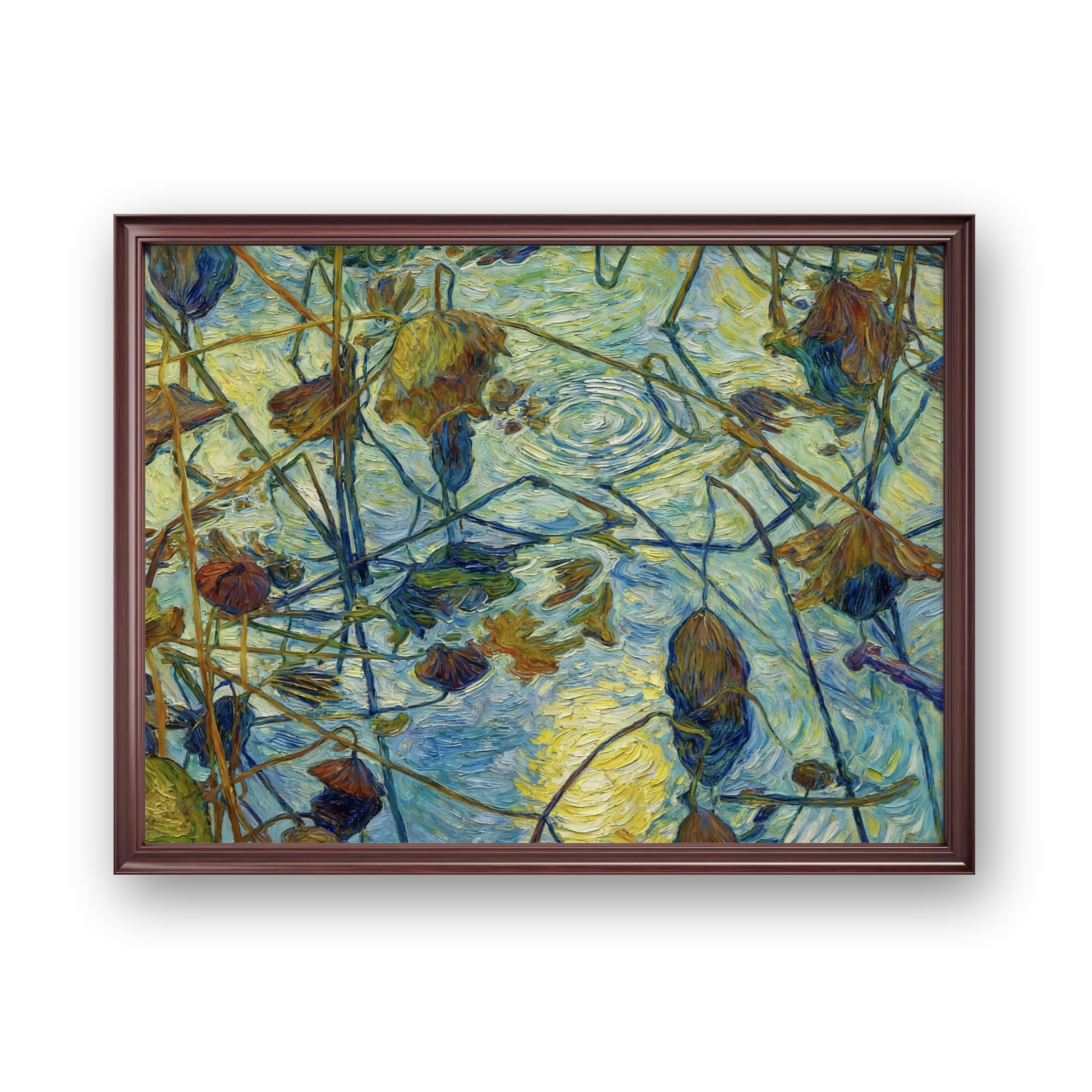 Lotus Pond in Moonlight