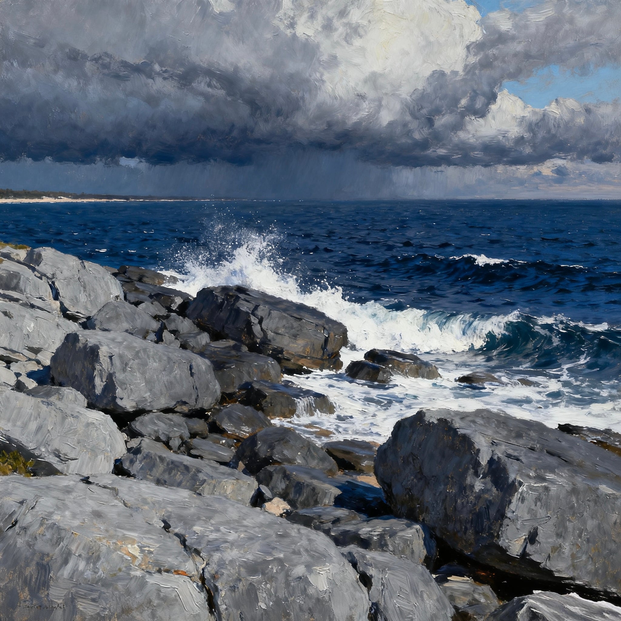 Azure Sea and Sky
